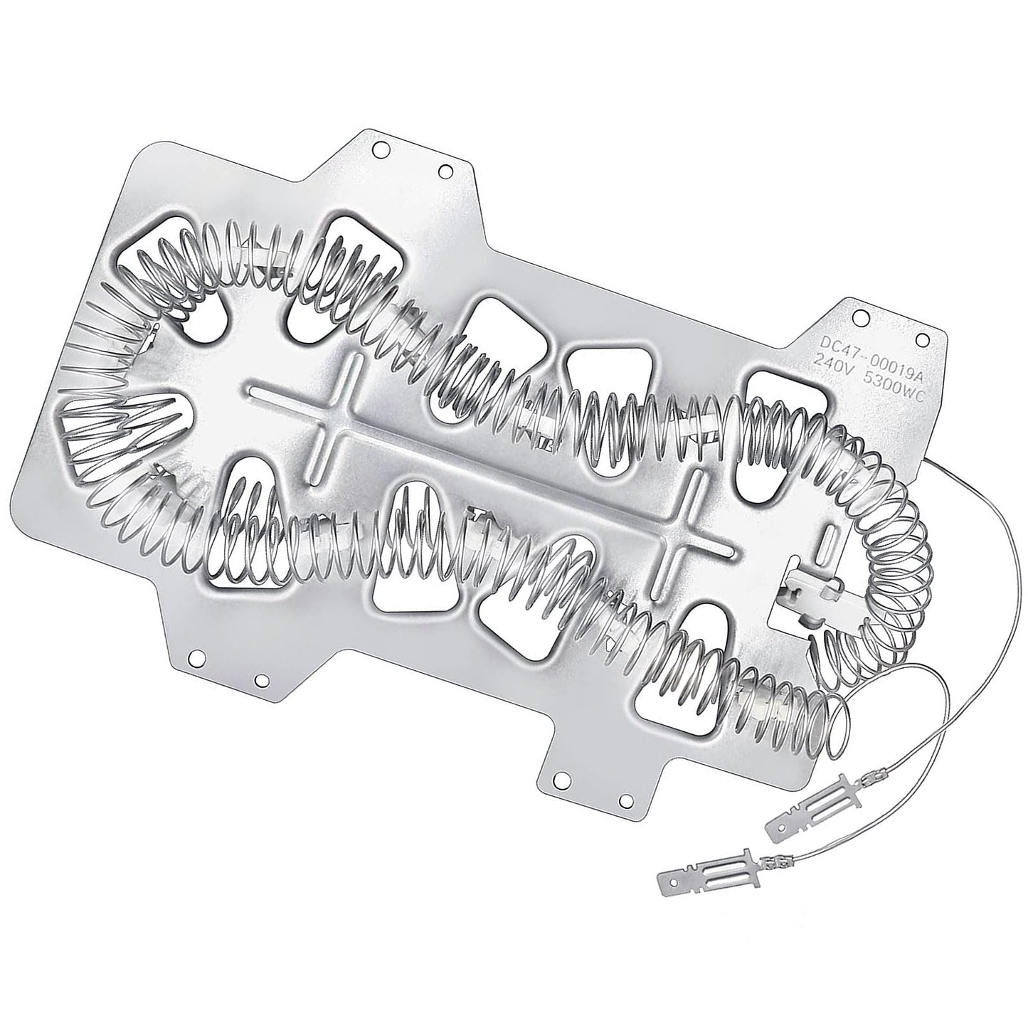 DC47-00019A Dryer Heating Element for Samsung【Nickel 95%+】 - Compatible with Whirlpool May-tag Dryer Element for Samsung DV42h5000EW/A3 DV45h7000EW/A2 - Replaces 35001247 AP4045884 EA2038533 PS2038533
