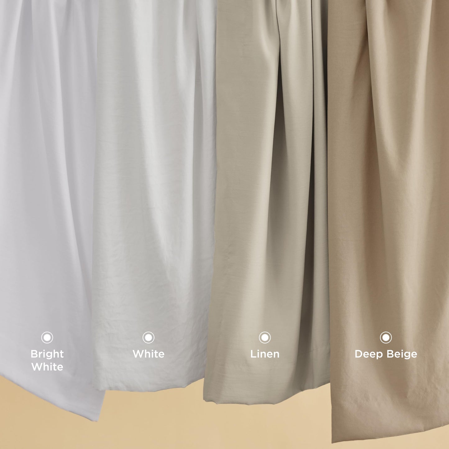 Bedsure Oversized King Duvet Cover - 3 Pieces Prewashed Cotton-Like Extra Soft Bedding Set, Includes 1 Duvet Cover 120x98 Inches with Zipper Closure & 2 Pillow Shams, Linen, Comforter Not Included