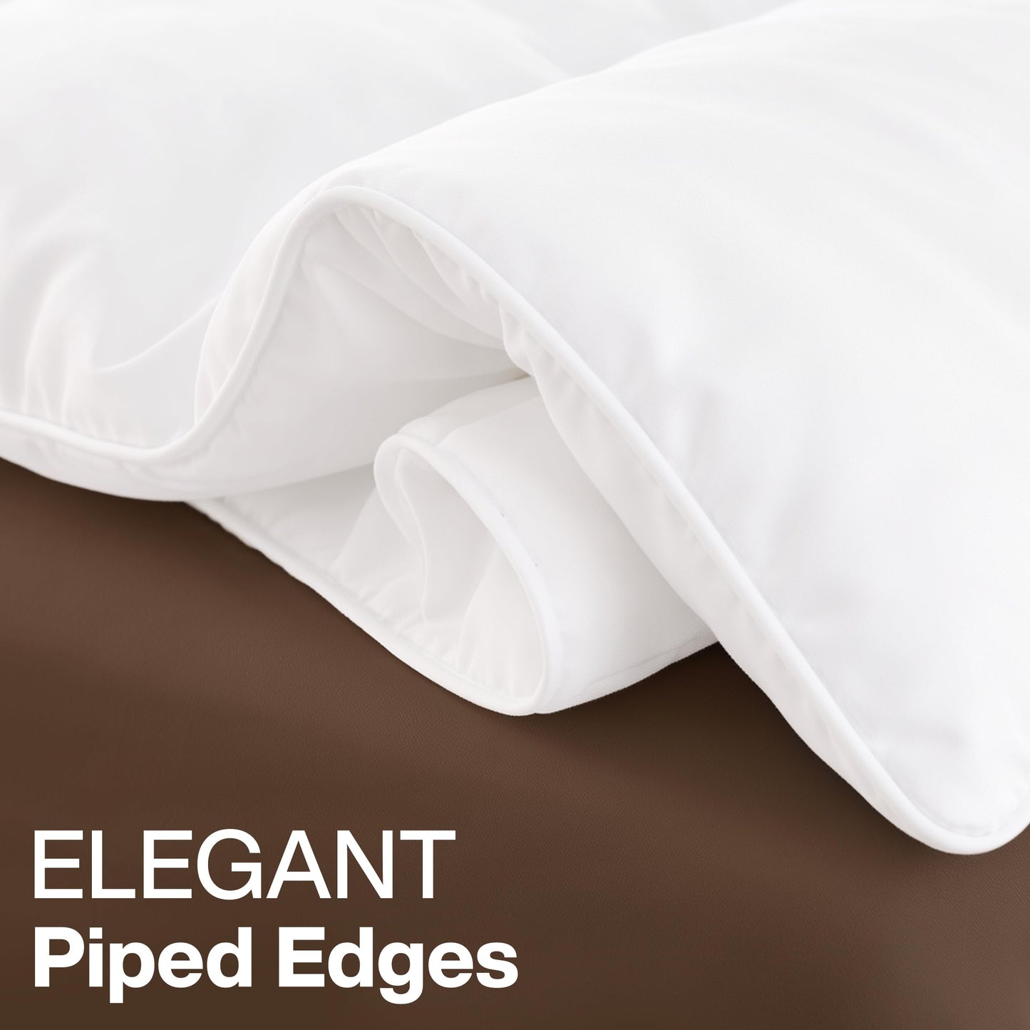 Utopia Bedding King Comforter Duvet Insert, Quilted White Comforter with Corner Tabs, Box Stitched Down Alternative Comforters King Size 90 x 102 inches
