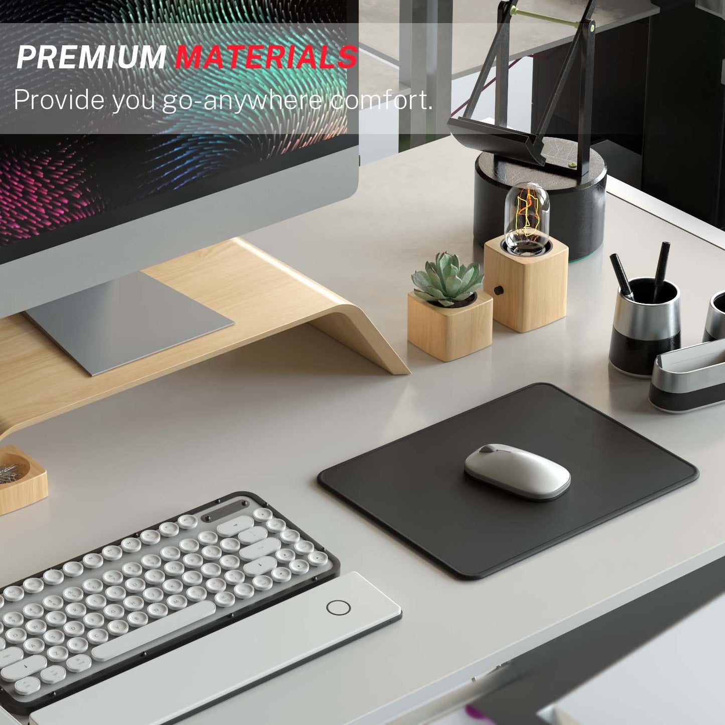 MROCO Mouse Pad 12-Pack [30% Larger] with Anti-Fray Stitched Edges, Premium Waterproof Surface, Non-Slip Rubber Base, Computer & Gaming Mouse Mat for Laptop, Office & Home, 8.5 x 11 in, Black