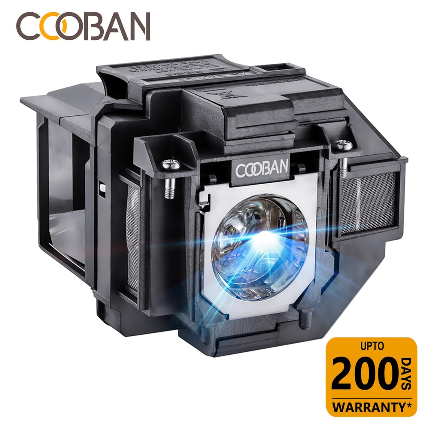 COOBAN for ELPLP96 Replacement Projector Lamp Bulb with Housing for Epson Powerlite Home Cinema 2150 Powerlite Home Cinema 2100 1060 660 760HD EH-TW650 EH-TW5650 EH-TW5600 EH-TW610 EH-TW5400 EX9220