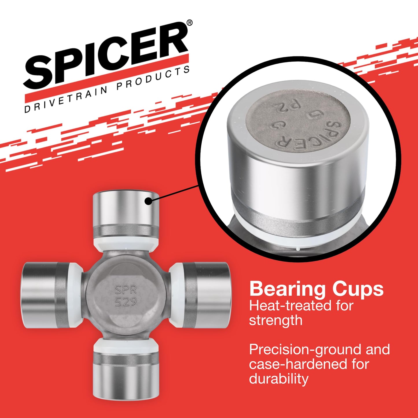 Spicer 5-1410-1X Premium Greasable Universal Joint