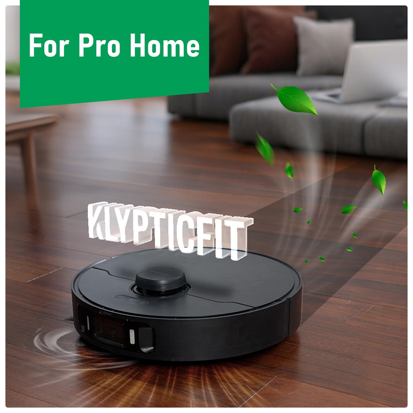 Klypticfit 24 Pcs Replacement Parts Compatible with Dreame L10s Ultra Gen 2/L10s Pro Ultra Heat/X30 Ultra/L40s Ultra AE/L40s Ultra CE and Replacement Compatible with Mova E30 Ultra Robot Vacuum