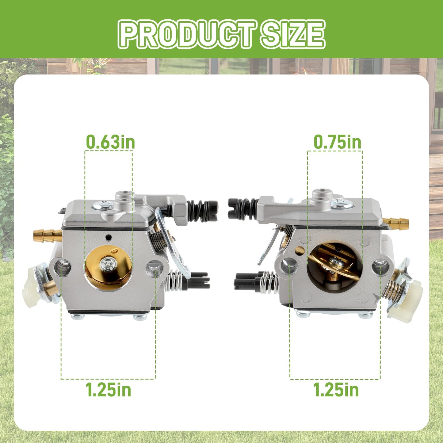partszen Carburetor Ignition Coil with Air Filter Spark Plug for Husqvarna 51 55 Husq-varna 50 51 51EPA 55 55EU1 55Rancher 55EPA 55 Rancher EPA ChainsawChainsaw WT-170-1 WT-170 503281504 Engine