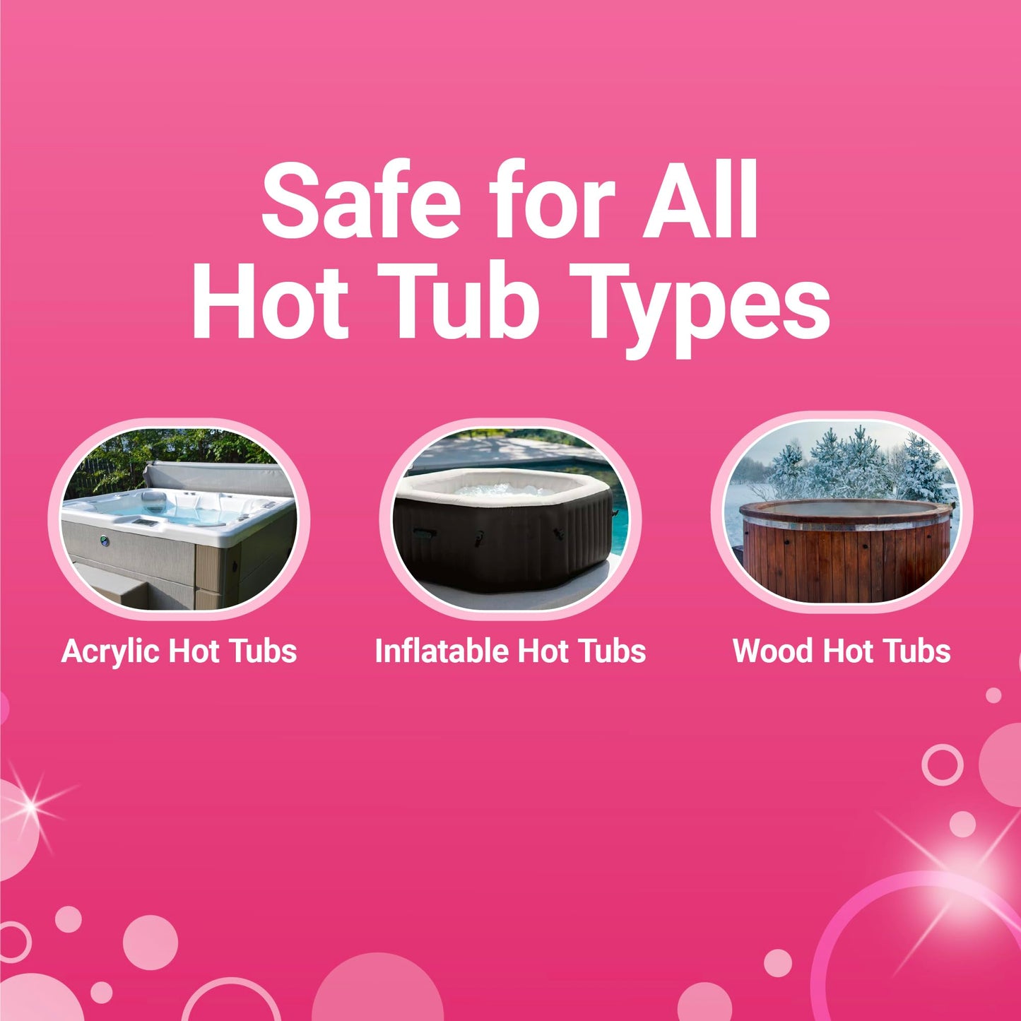 Bio Ouster Hot Tub Water Balancing Kit – Spa pH Up, pH Down, Alkalinity Increaser, Calcium Hardness Increaser & Test Strips – Spa Chemicals Starter Kit for Inflatable & Acrylic Hot Tubs – Made in USA