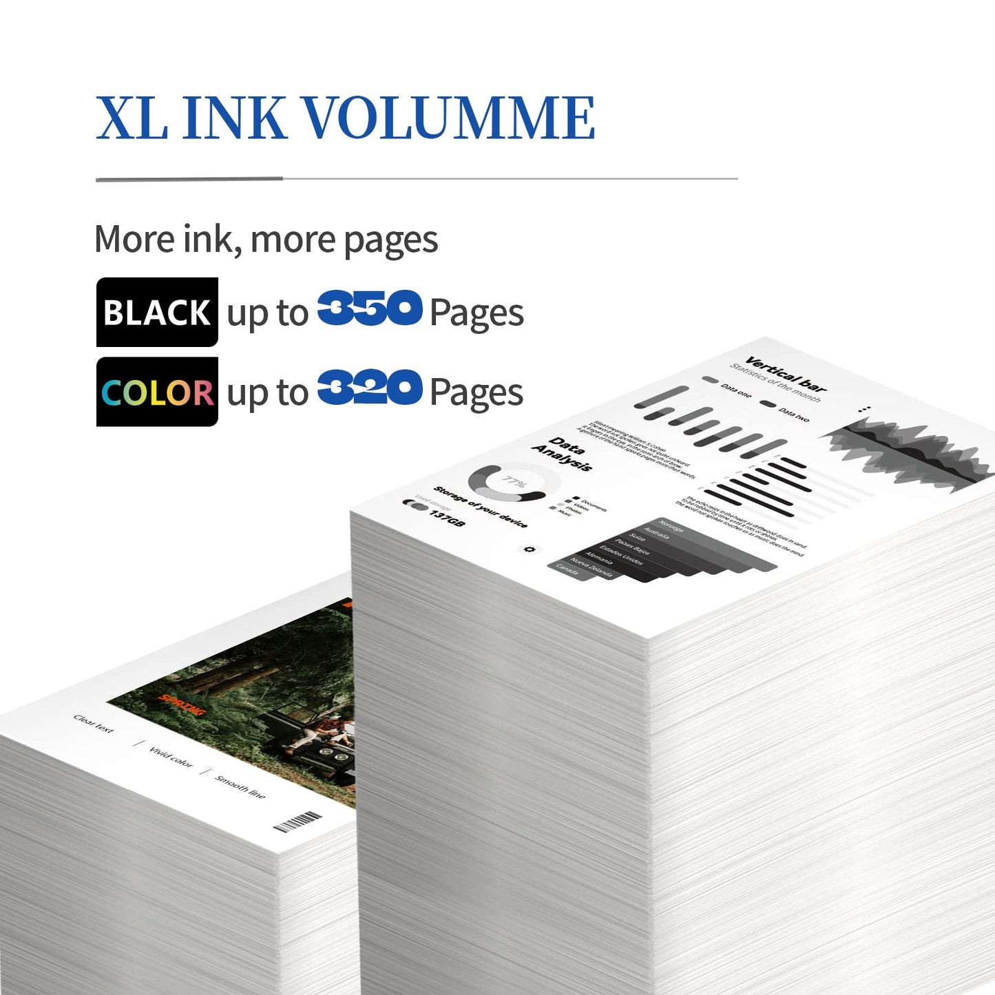 Ink Cartridges Compatible with Canon PG-245XL CL-246XL PG-243 CL-244 for Canon Pixma MX492 MX490 MG3022 MG2920 MG2522 TR4520 TS3122 TS202 MG2420 MG2520 MG2922 IP2820 Printer Ink (1 Black,1 Tri-Color)