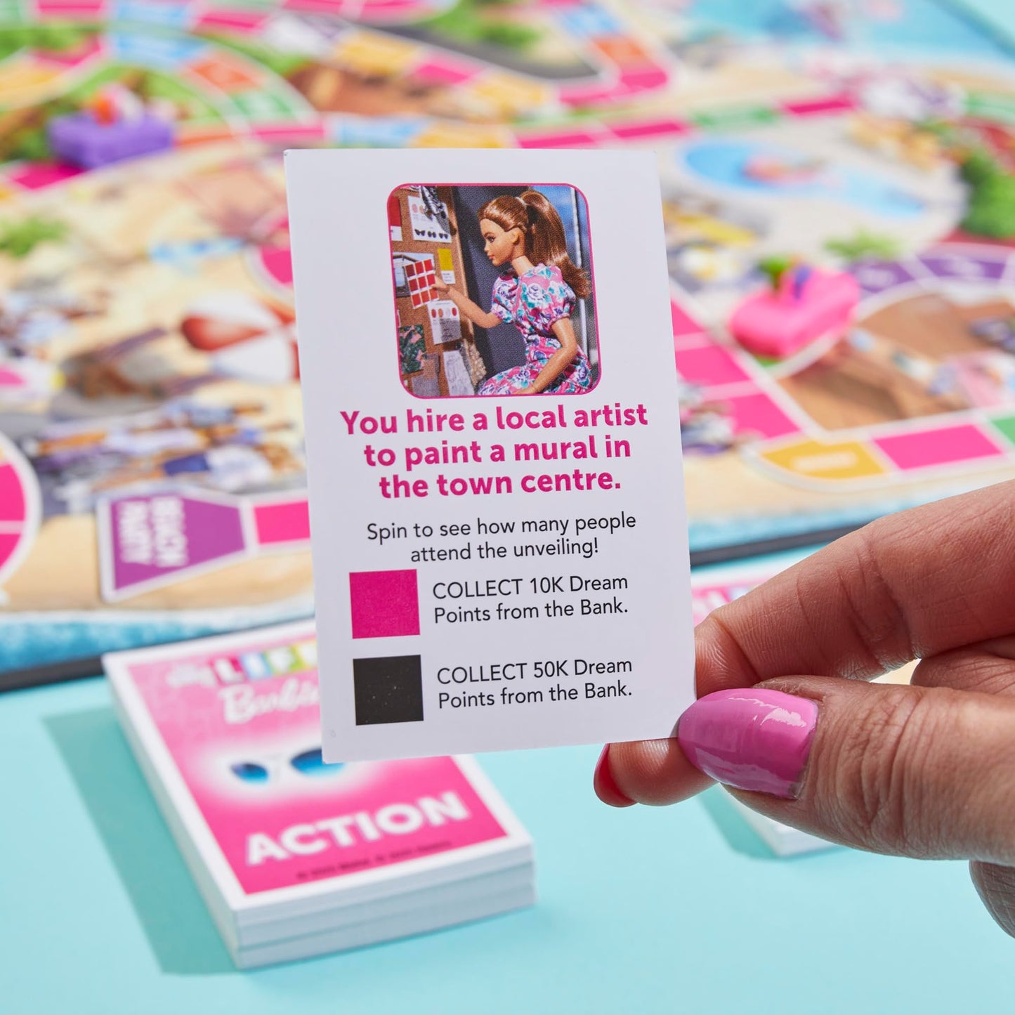 The Game of Life: Barbie Edition Board Game | Ages 8+ | 2 to 4 Players | Fun Family Games for Kids and Adults | Kids Gifts (Amazon Exclusive)