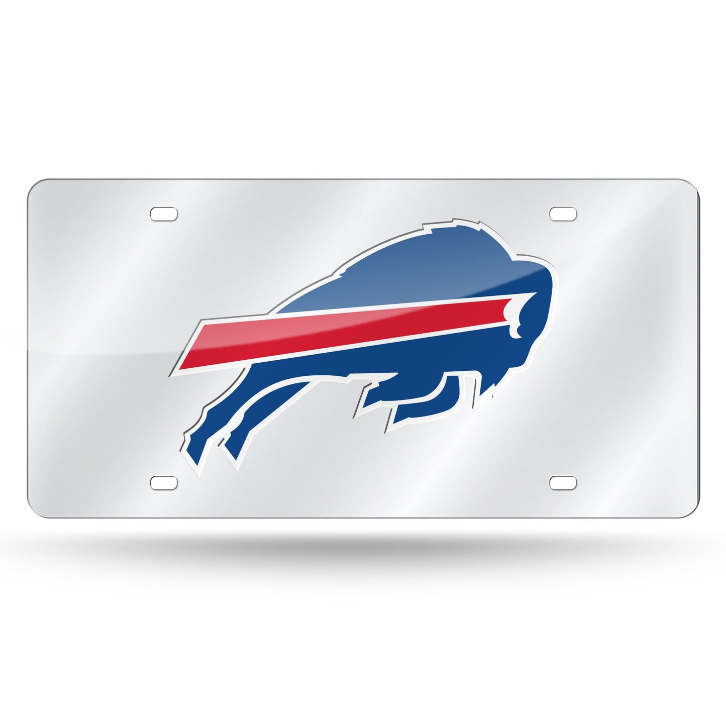 Rico Industries NFL Buffalo Bills License Plate, One Size, Team Colors