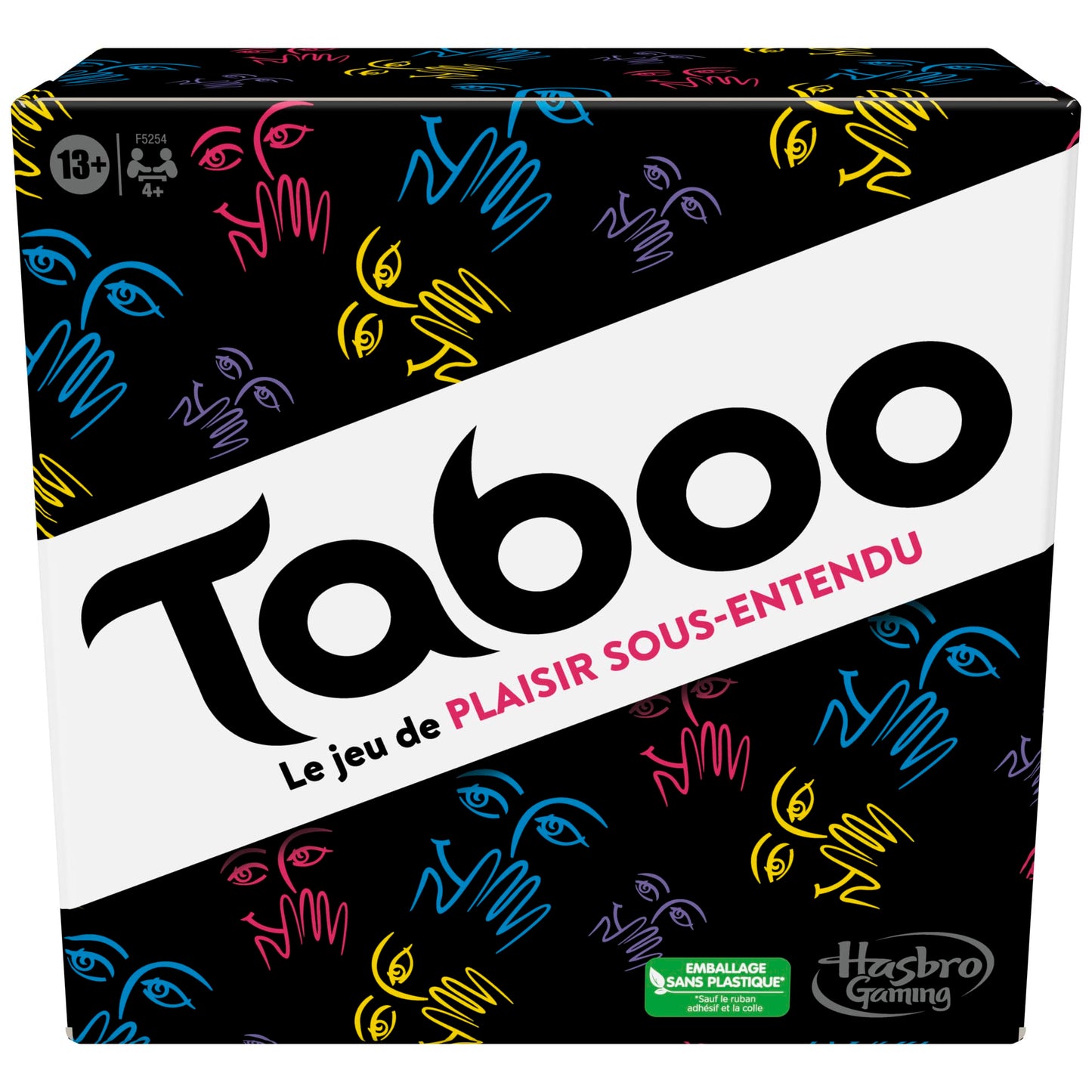 Taboo Classic Game, Party Word Guessing Game for Adults and Teens, Board Game for 4+ Players Ages 13 and Up (French Version)