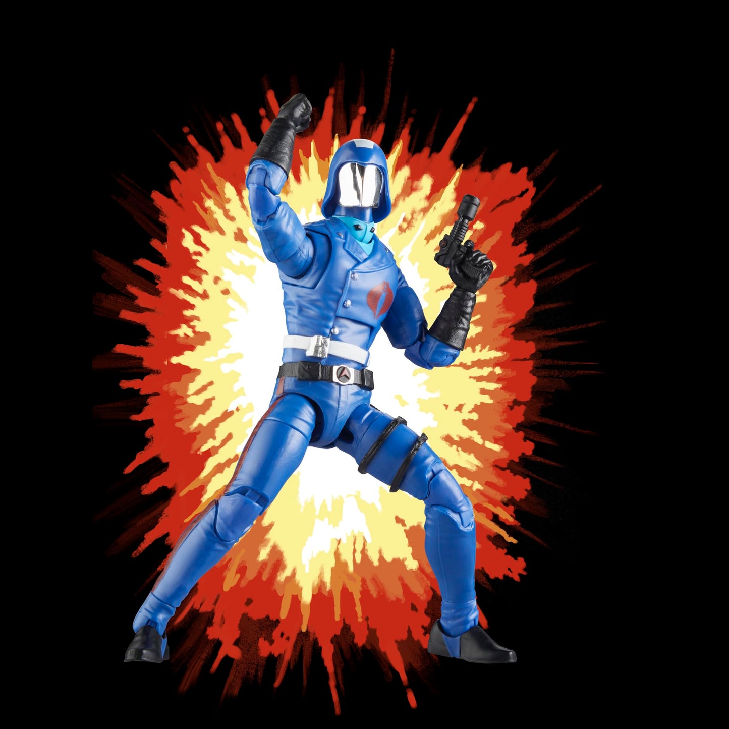G.I. Joe Classified Series Retro Cardback Cobra Commander, Collectible 6 Inch Action Figure with 8 Accessories
