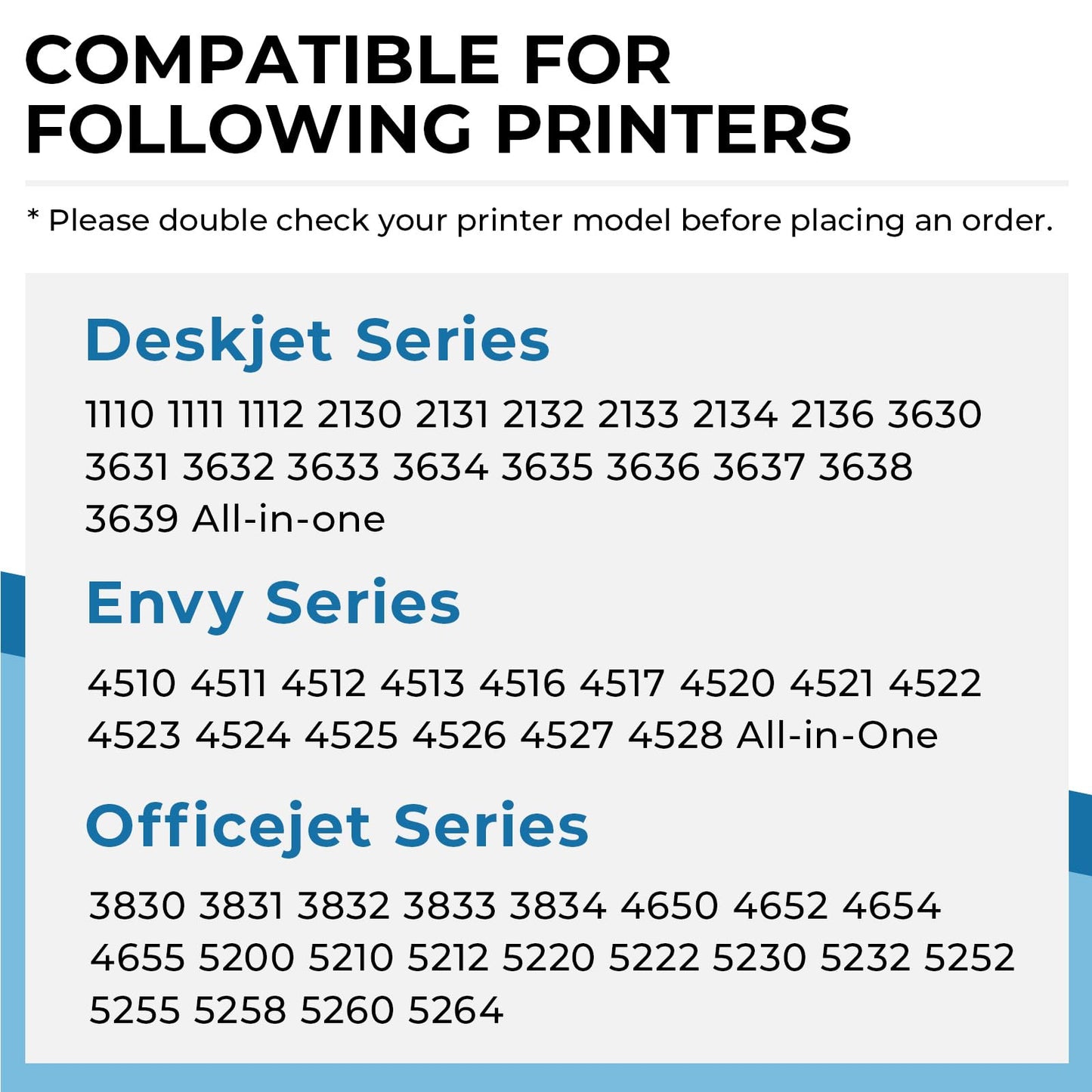 Penguin Remanufactured Printer Ink Cartridge Replacement for HP 63XL,63 XL Used for Hp Deskjet 1110 1111 2130 3636 Envy 4510 4517 4528 Officejet 3830 4650 4658 5252 5222 5264 (2 Black) Combo Pack