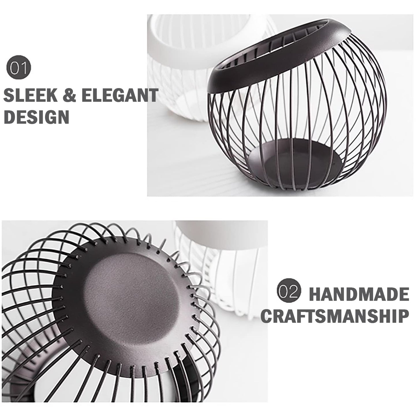 Coffee Pod Holder, Large Capacity K Cup Holder and Nespresso Pod Holder, Coffee Pod Storage for Keurig Pod Holder and Nespresso Vertuo Pod Holder, K Cup Organizer, Coffee Accessories