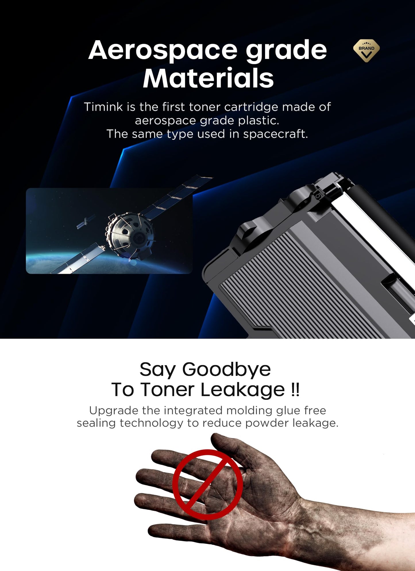 Timink TN850 Compatible Toner Cartridge Replacement for Brother TN850 TN-850 High Yield, Fit for HL-L6200DW HL-L6200DWT MFC-L5700DW MFC-L5900DW HL-L5200DW MFC-L5850DW Laser Printer (Black, 2 Pack)
