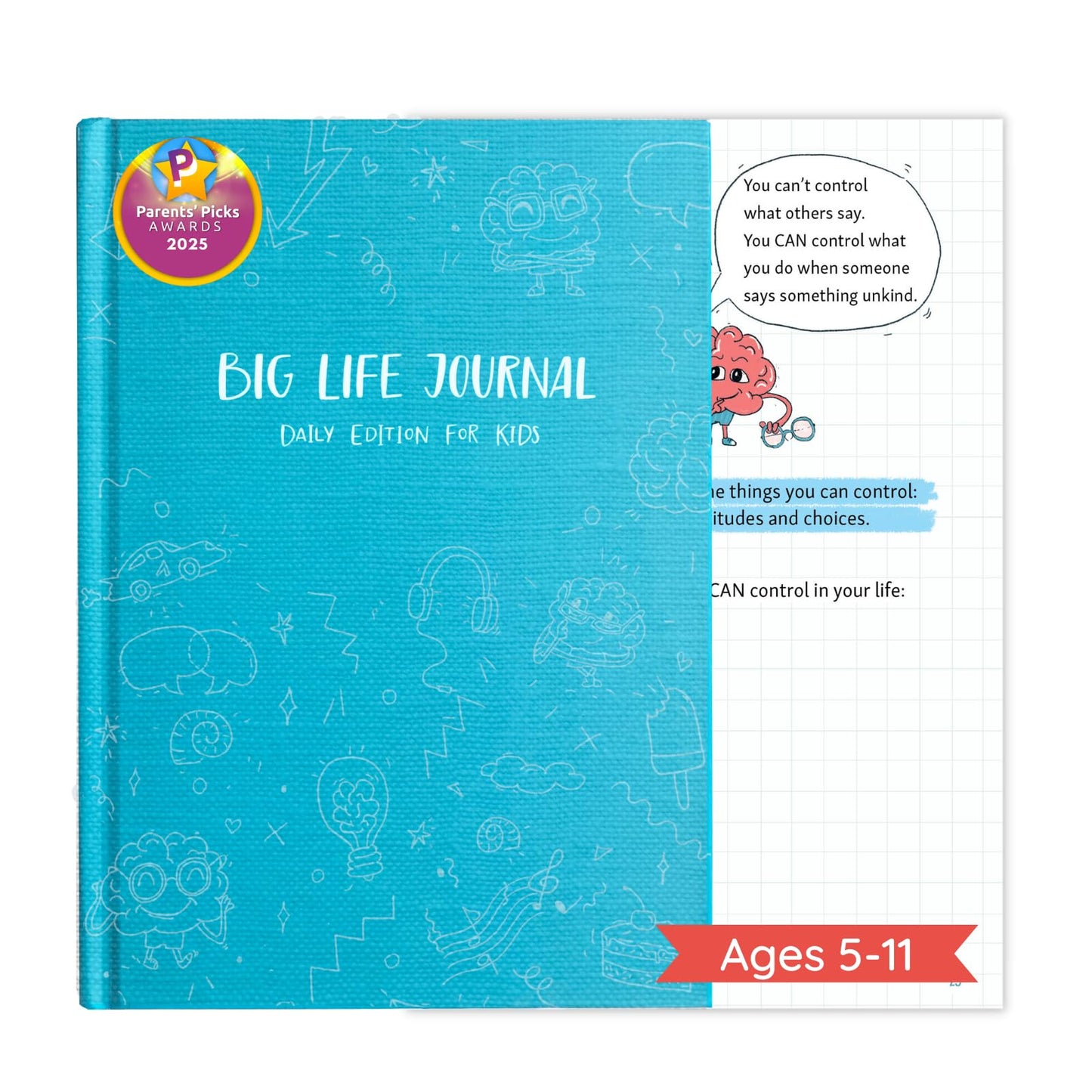 Big Life Journal - Daily Journal for Kids - A Growth Mindset Workbook for Children – Interactive Journal and Goal Planner for Kids – Daily Guided Journal for Children