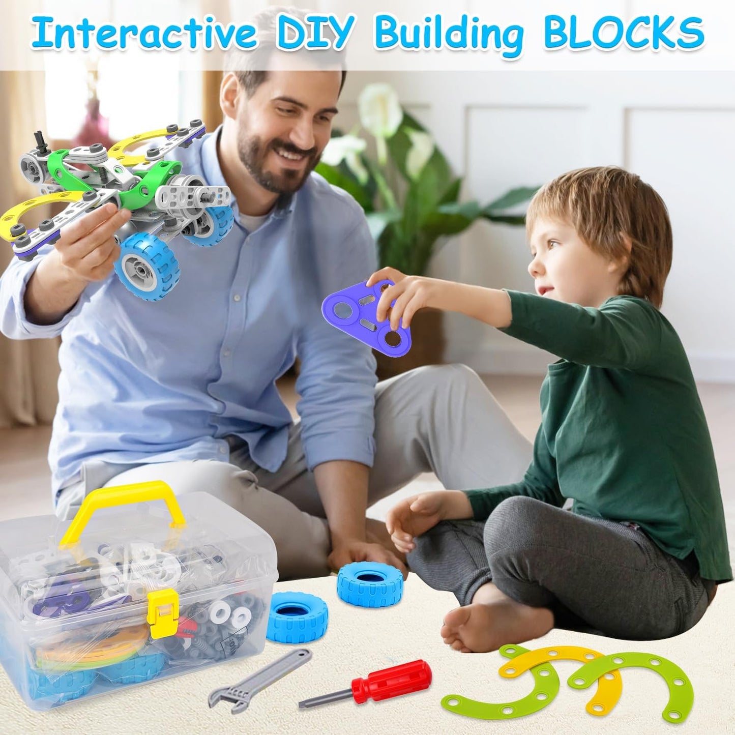 10 in 1 Electric STEM Toys for 4 5 6 7 8 Year Old Boy Girl Birthday Gifts Building Toys for Kids Ages 4-8 4-6 5-7 6-8 Educational Engineering Construction Toys for Boys 4-6 Learning Games Activities