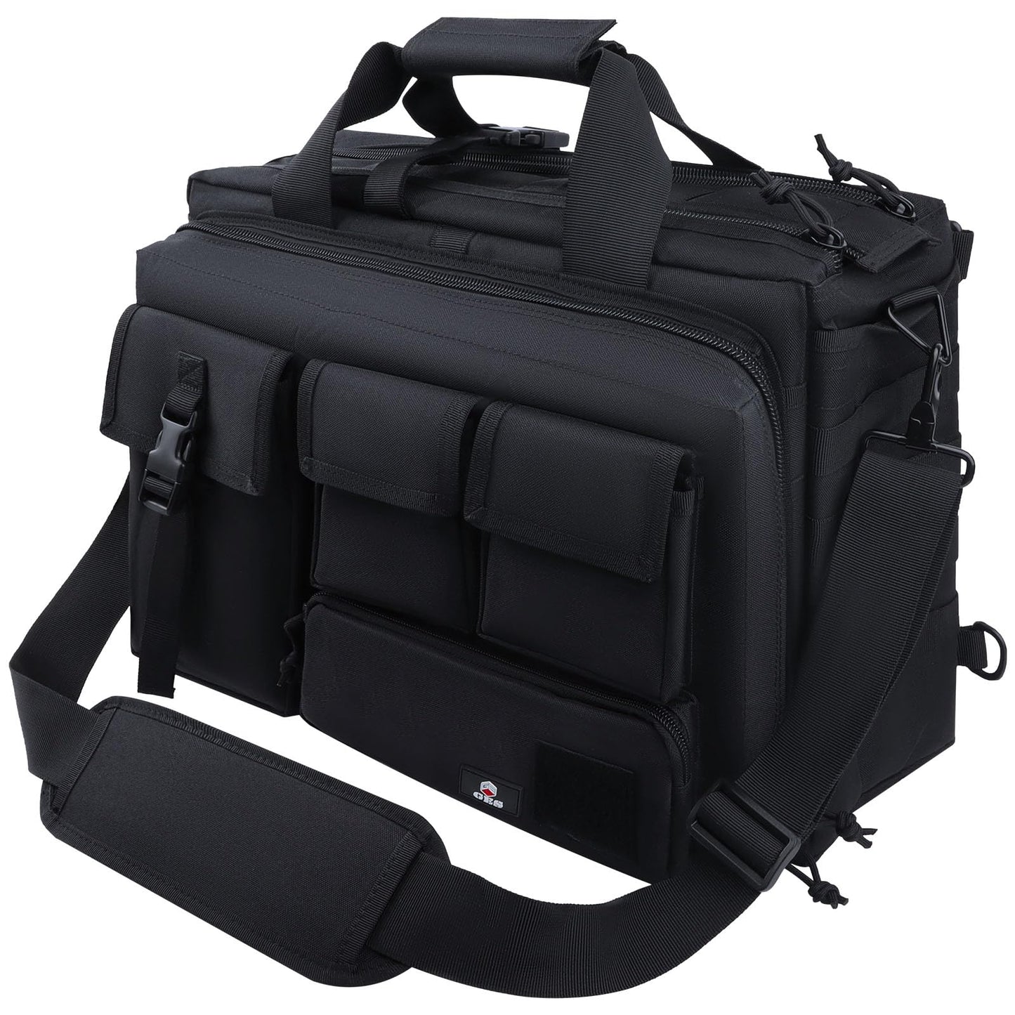 GES Multifunction Mens Outdoor Tactical Nylon Shoulder Laptop Messenger Bag