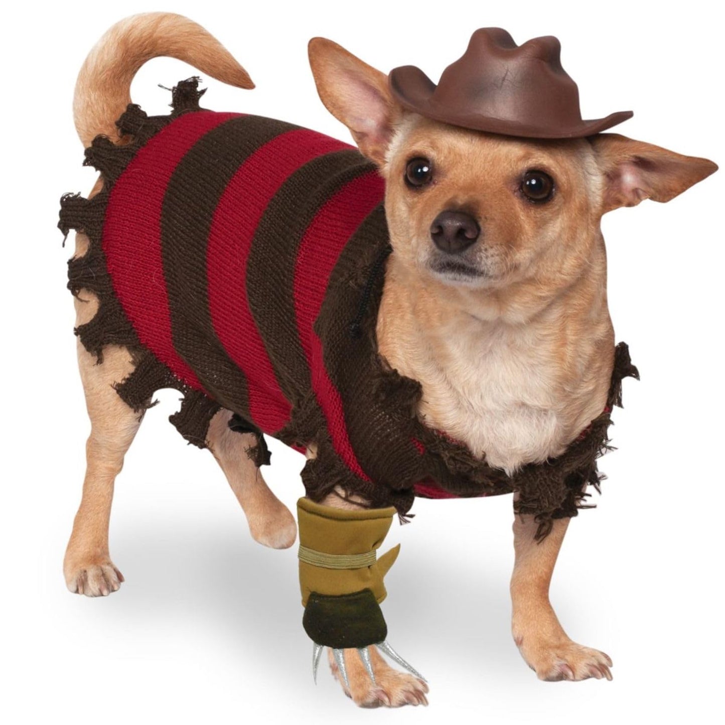 Rubies Costume Co A Nightmare on Elm Street Freddy Krueger Pet Costume, Large