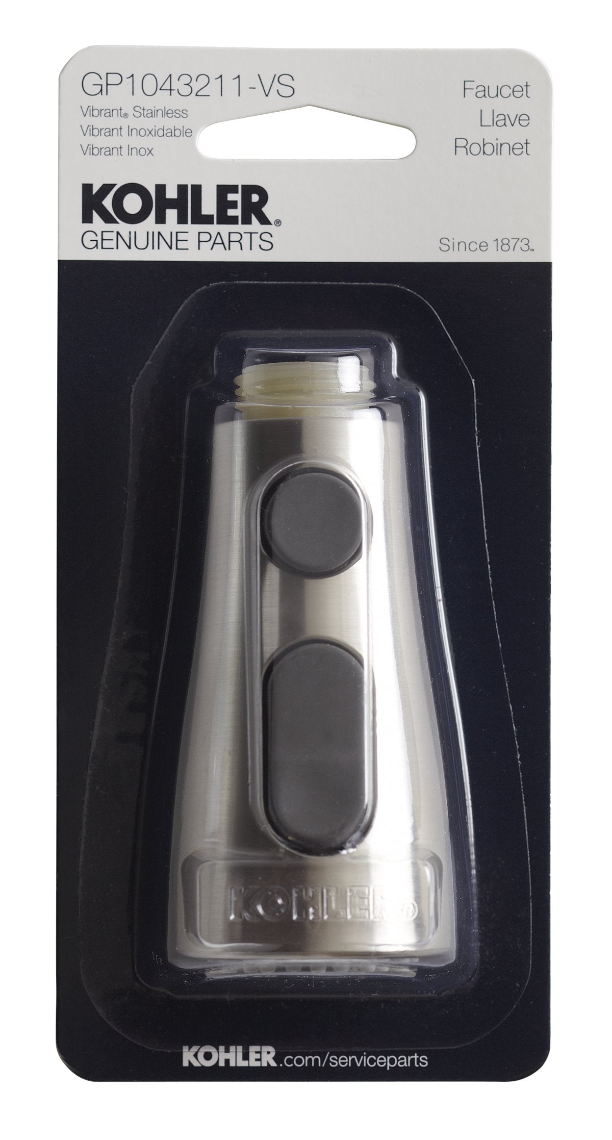 Kohler GP1043211-VS Simplice Pull-Out Spray Head In Stainless Finish