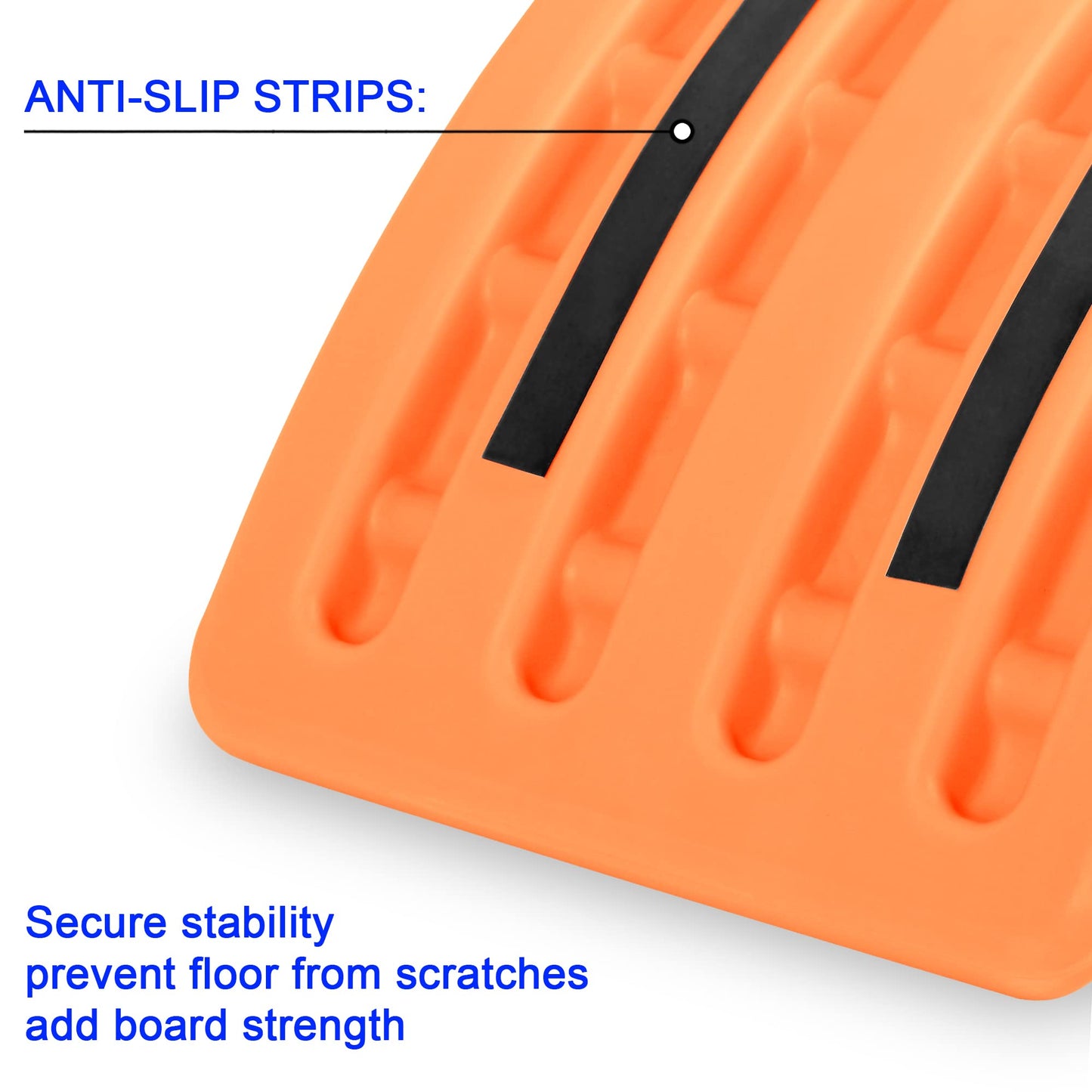 Balance Board Kids - 90x29 cm - Montessori Vestibular Waldorf Rocker Plastic Non Slip Board - Kid Yoga Curvy for Toddlers Kids Boys Girls and Adults - Indoor Outdoor Balancing, Max Load 91 kg