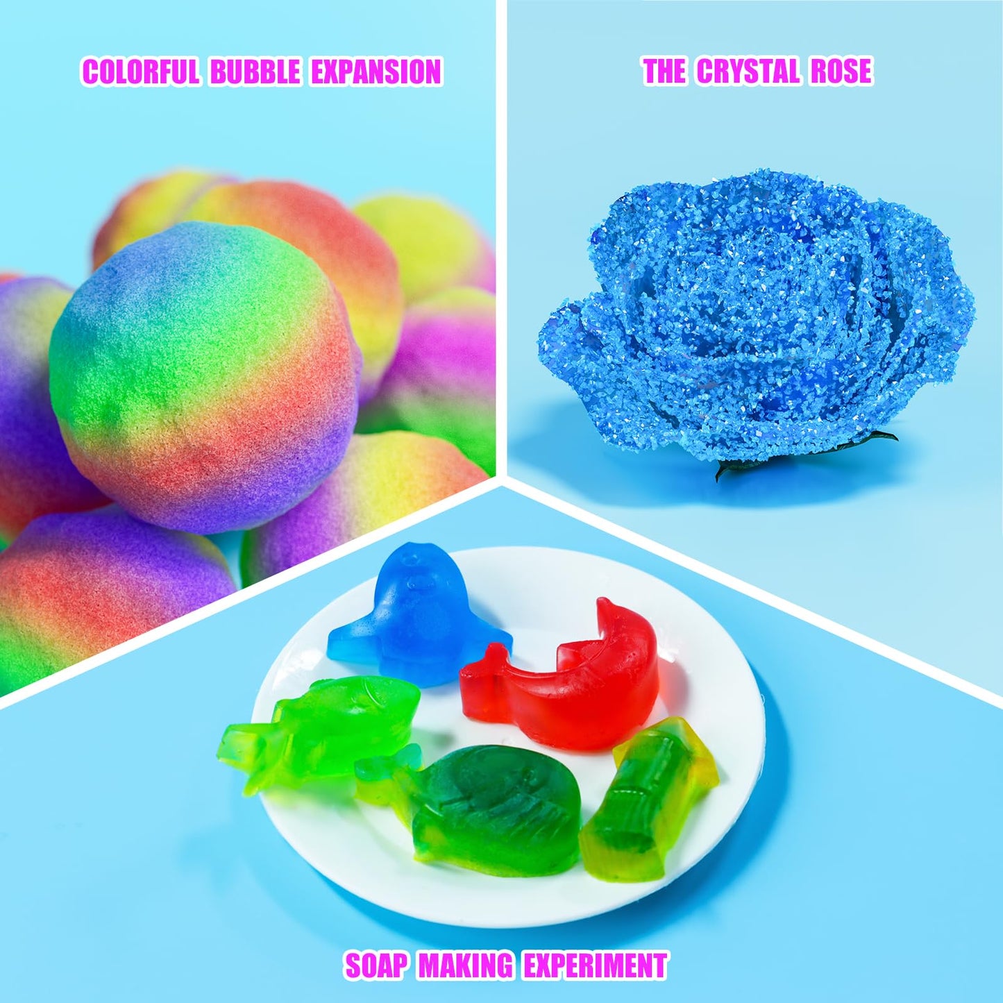 110 Lab Experiments Science Kits for Kids - STEM Projects Educational Scientific Toys for Kids 6 7 8 9 10 12 Years Old, Christmas Birthday Gifts for Boys and Girls, Learning & Education