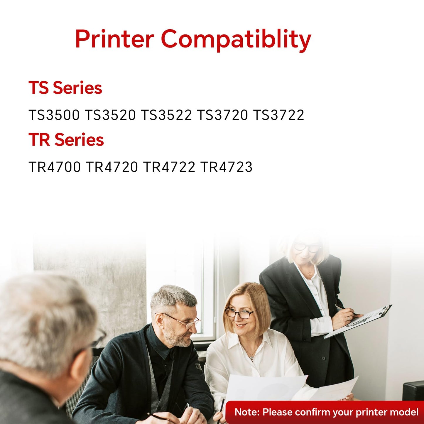 275XL 276XL Ink Cartridges Compatible for Canon Printer Ink 275 276 PG-257XL CL-276XL Combo Pack Work with Pixma TS3720 TR4720 TR4700 TR4722 TS3500 TS3520 Printers (1 Black 1 Color) High Yield