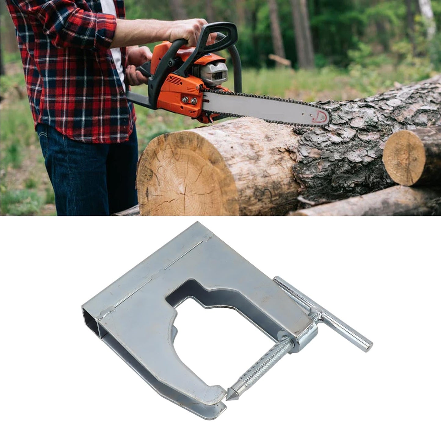 Universal Metal Crankcase Splitter Tool, Easy to Use for Chainsaw Maintenance, Chainsaw Crankcase Splitter Tool Crankshaft for Crankshaft Separation and Repair Replacement Parts