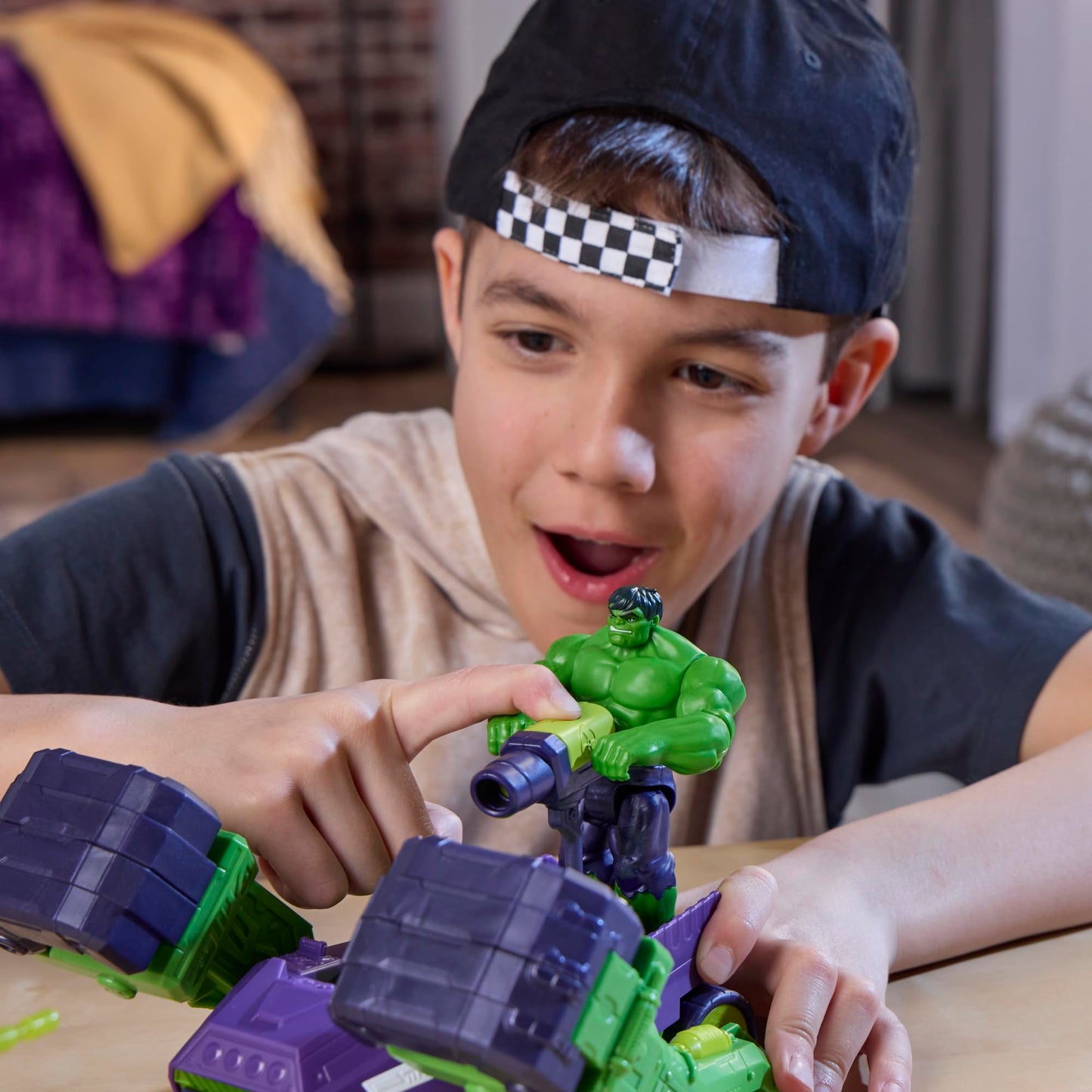 AVN 4" Hulk Blast N Smash Truck