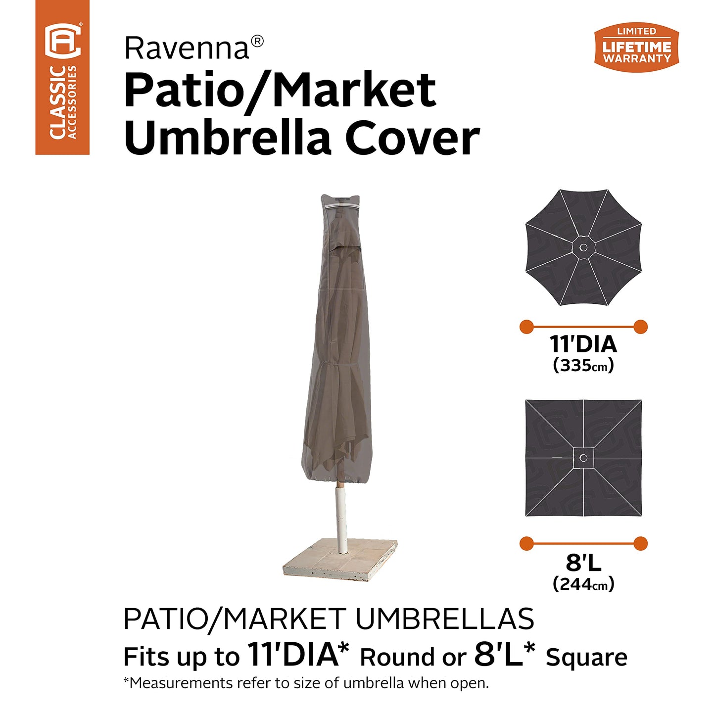 Classic Accessories 55-159-015101-00 Umbrella Cover