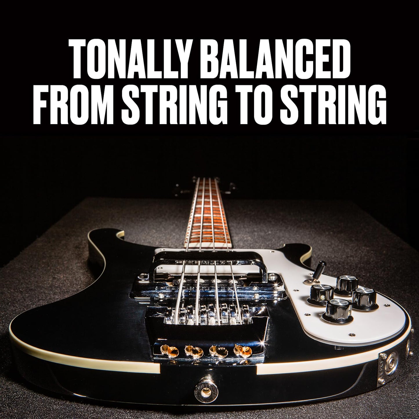 Jim Dunlop LKS50105 Lemmy Kilmister Signature Coated Steel Bass Guitar 4-String Set.050-.105 Gauge