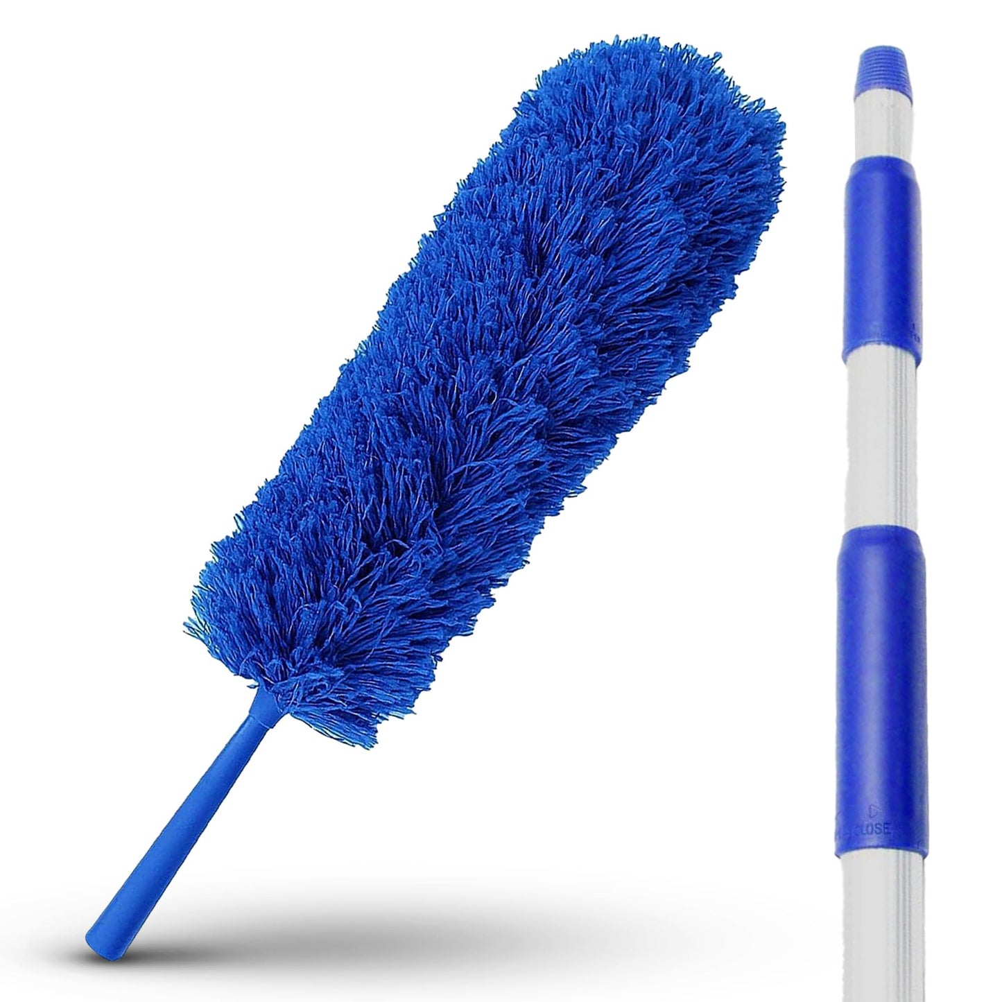 Extension Rod and Extension Duster, Duster Extension, Cleaning High Ceilings, Cathedral Ceilings, Ceiling Fans, Book Shelves, Curtain Rods, Micro Fibre Duster, Cobweb Duster, Pest Control Duster, Duster, Conputer Duster