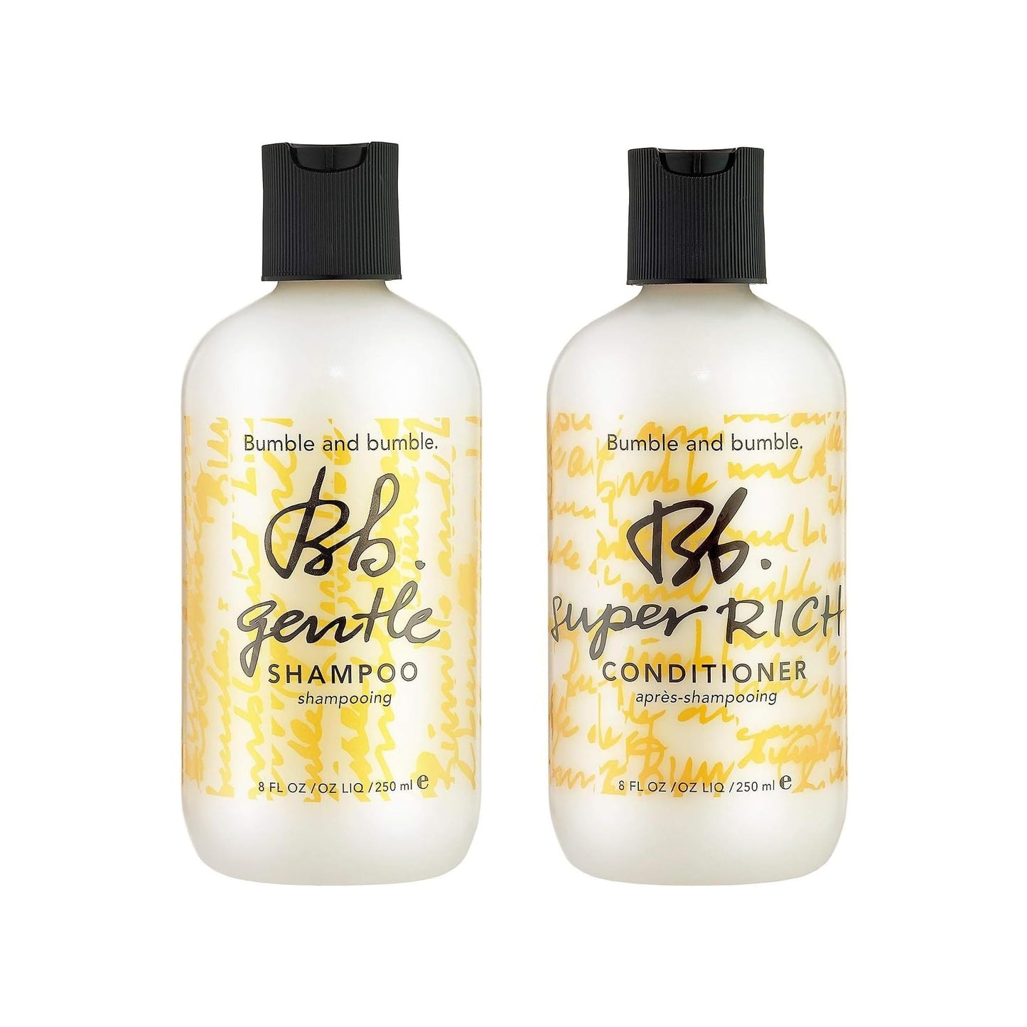 Bumble And Bumble Gentle Shampoo 8-Ounces & Bumble And Bumble Super Rich Conditioner 8-Ounces