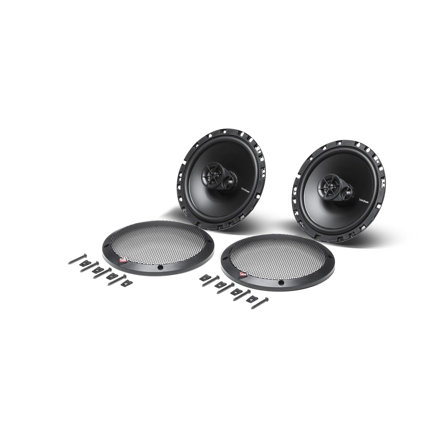 Rockford Fosgate R165X3 Prime 6.5-Inch Full-Range 3-Way Coaxial Speaker - Set of 2