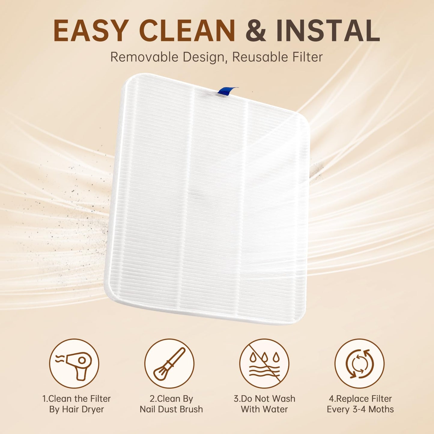 CHRISTINE SHELLY Nail Dust Collector, Rechargeable Dust Collector Nail Tech, Powerful Vacuum Fan Vent Dust Collector Extractor Dust Suction Machine for Acrylic Nails Polishing, Nail Salon&Home