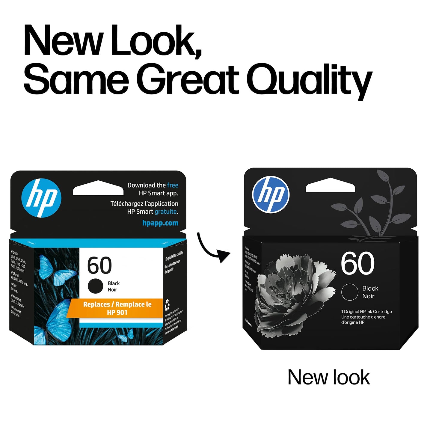HP 60 (CC640WN) Black Original Ink Cartridge