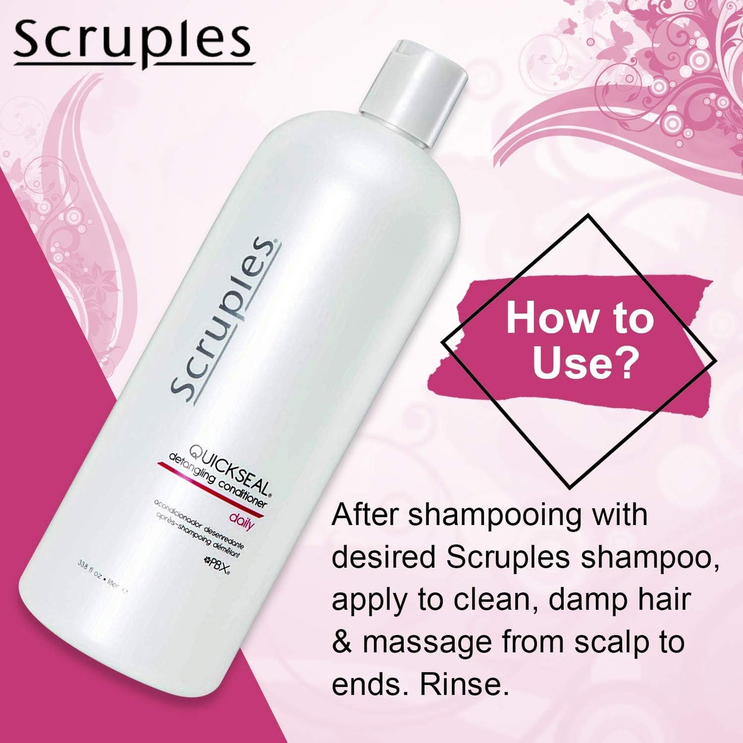 Scruples Quickseal Conditioner, 33.8 Fluid Ounce