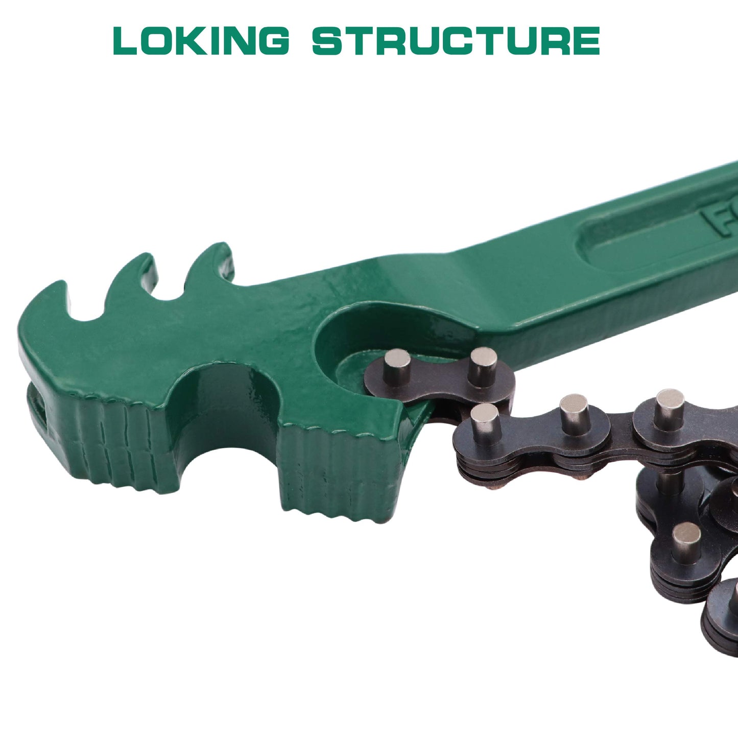 Ratcheting Chain Wrench, Taxutor 16 inches Automotive Oil Fuel Filter Chain Wrench Pliers Adjustable Removal Remover Tool