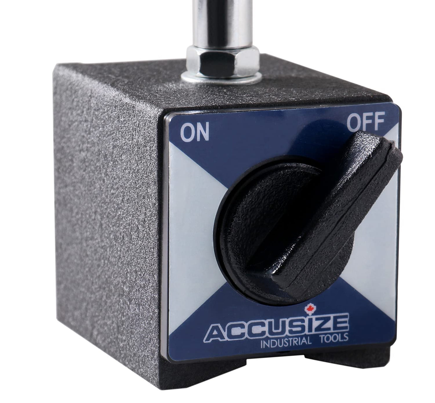 Accusize Industrial Tools 0-1 inch x 0.001 inch Dial Indicator with Magnetic Base Set, 60 Kg Capacity, Eg00-1038…