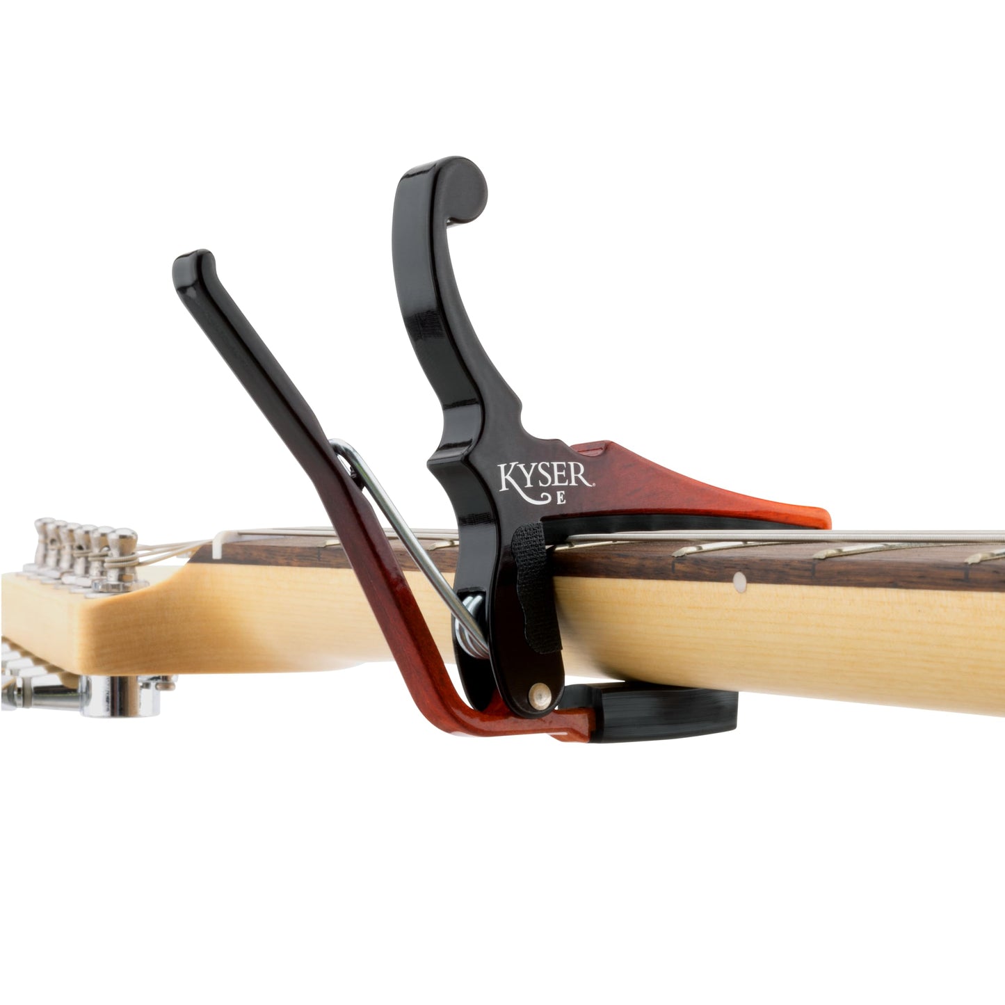 Kyser Quick-Change Capo for electric guitars, Sunburst, KGESNBA