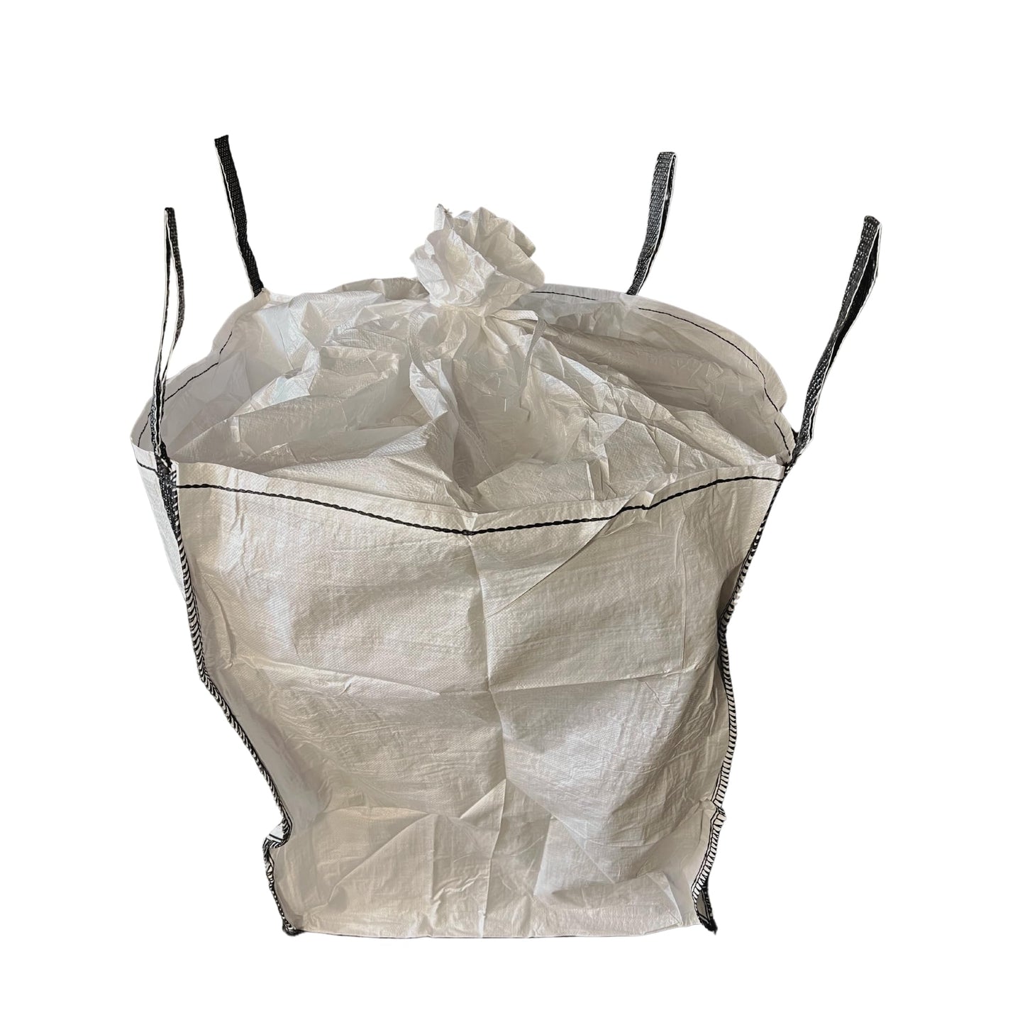 Byson Garden Yard Waste Bag 2 PCS holds loads up to 2200 LBS, 35 X 35 X 41 inches FIBC Bulk Bag 1 Ton Duffle Top Flat Bottom Rubble Sack Jumbo Sacks Storage and Transporation of Landscaping Materials