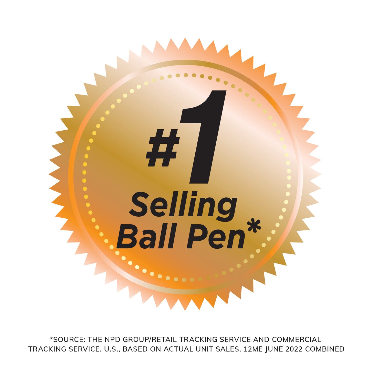 BIC Round Stic Xtra Life Black Ballpoint Pens, Medium Point Pens (1.0mm), 144-Count Pack of Bulk Pens, Flexible Round Barrel for Writing Comfort, No. 1 Selling Ballpoint Pens