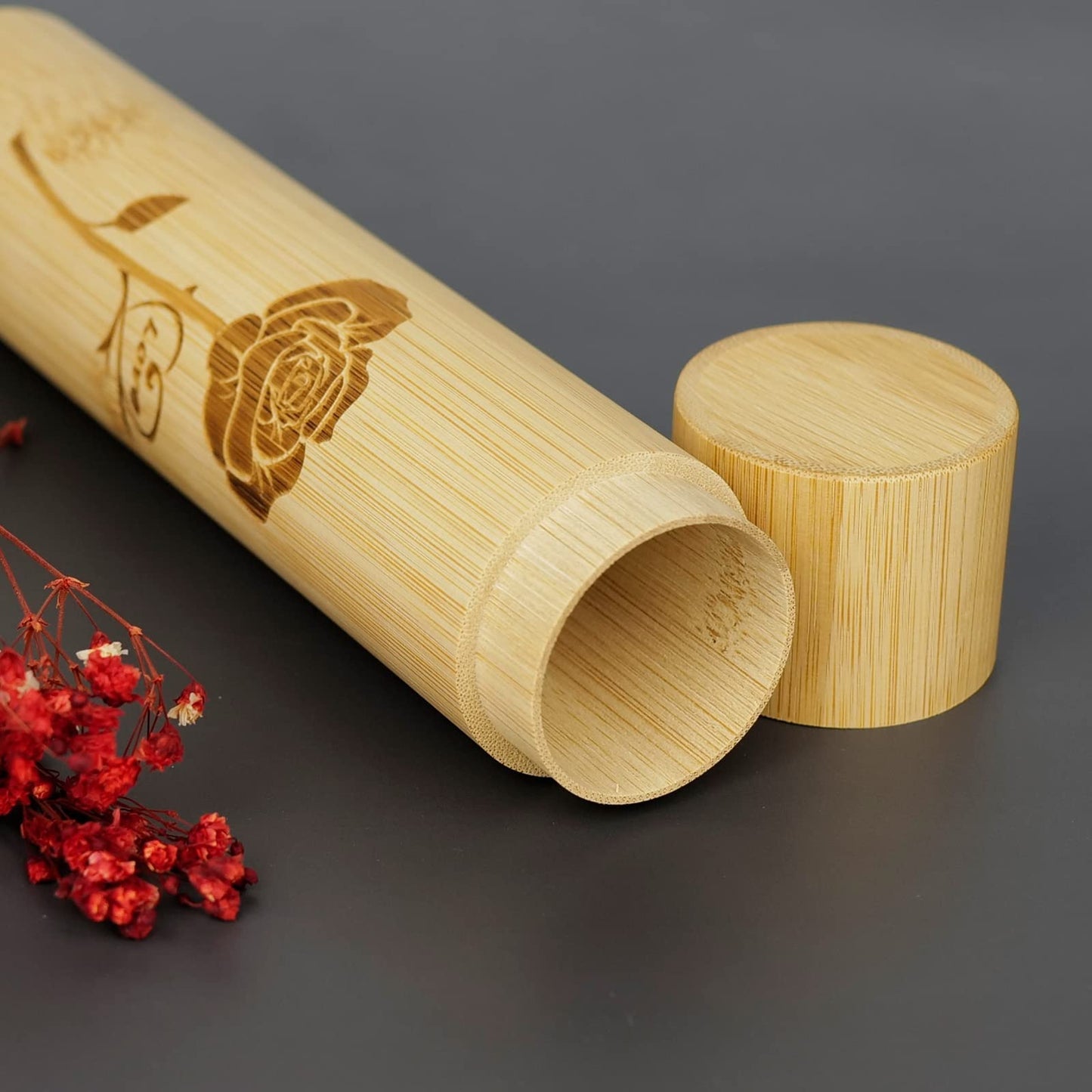 Set of 4 Small Scattering Urns Tube for Human Ashes, ECO & Biodegradable Friendly Spreading Cremation Tube Urn for Male Female Child Pet Ashes