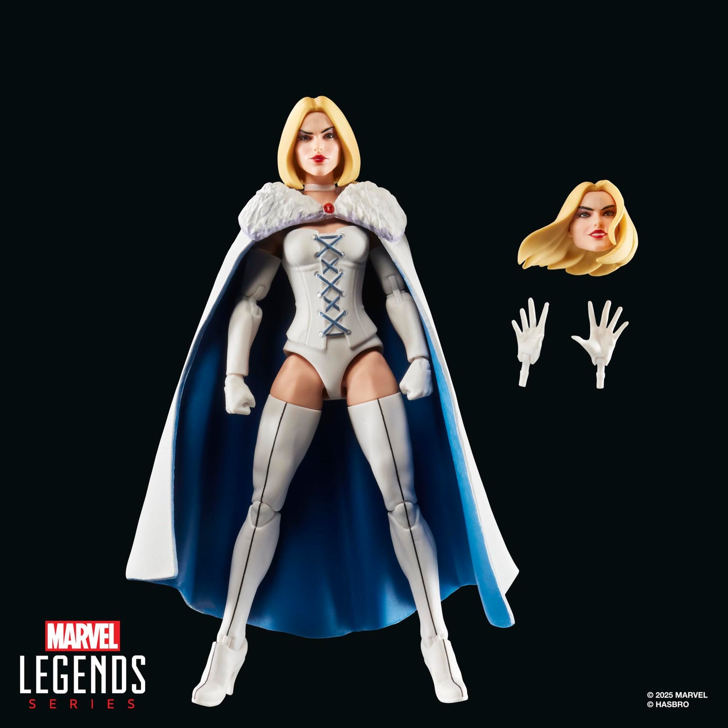 Marvel Legends Series Emma Frost, X-Men '97 Collectible 6-Inch Action Figure Toy