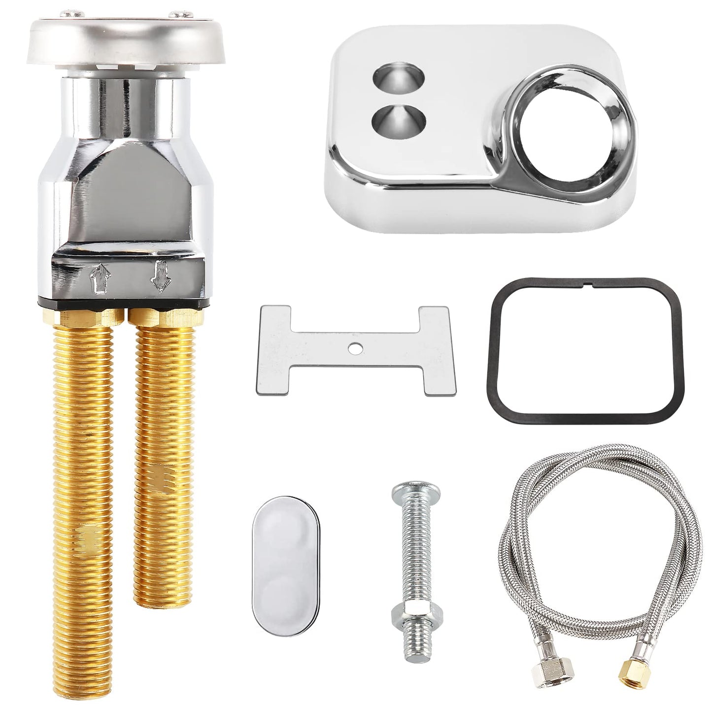LukLoy Shampoo Bowl Vacuum Breaker Kit for Faucet, Salon Sink Parts, 7 Pcs Faucet Kit