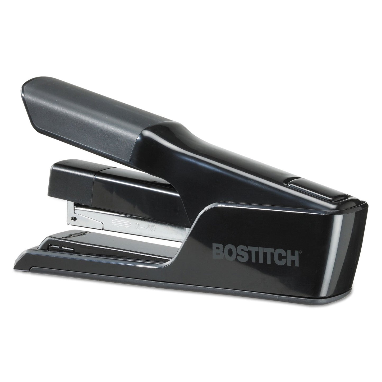 Bostitch B9040 EZ Squeeze 40 Sheet Flat Clinch Desktop Stapler, Reduced Effort, Black