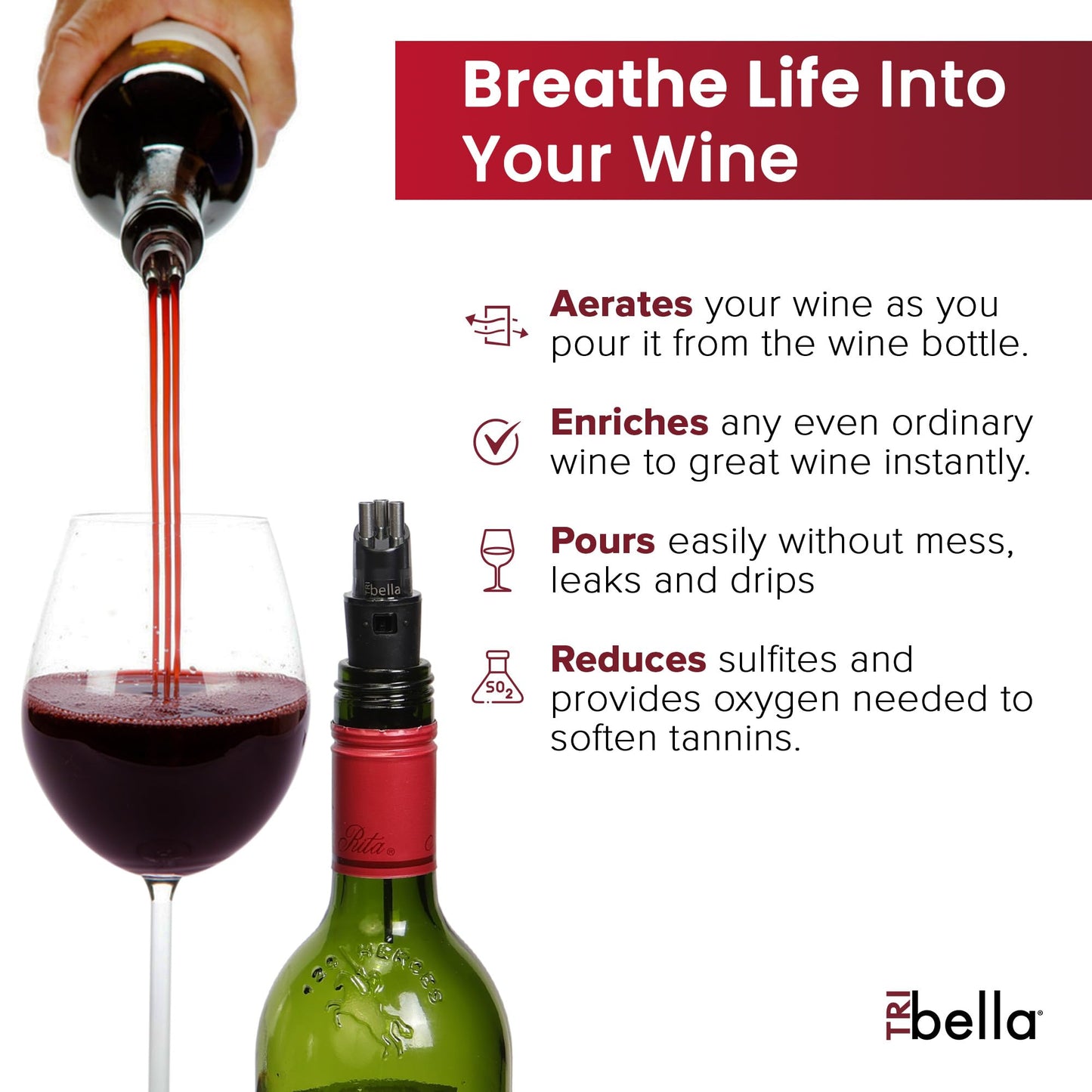TRIbella Wine Aerator