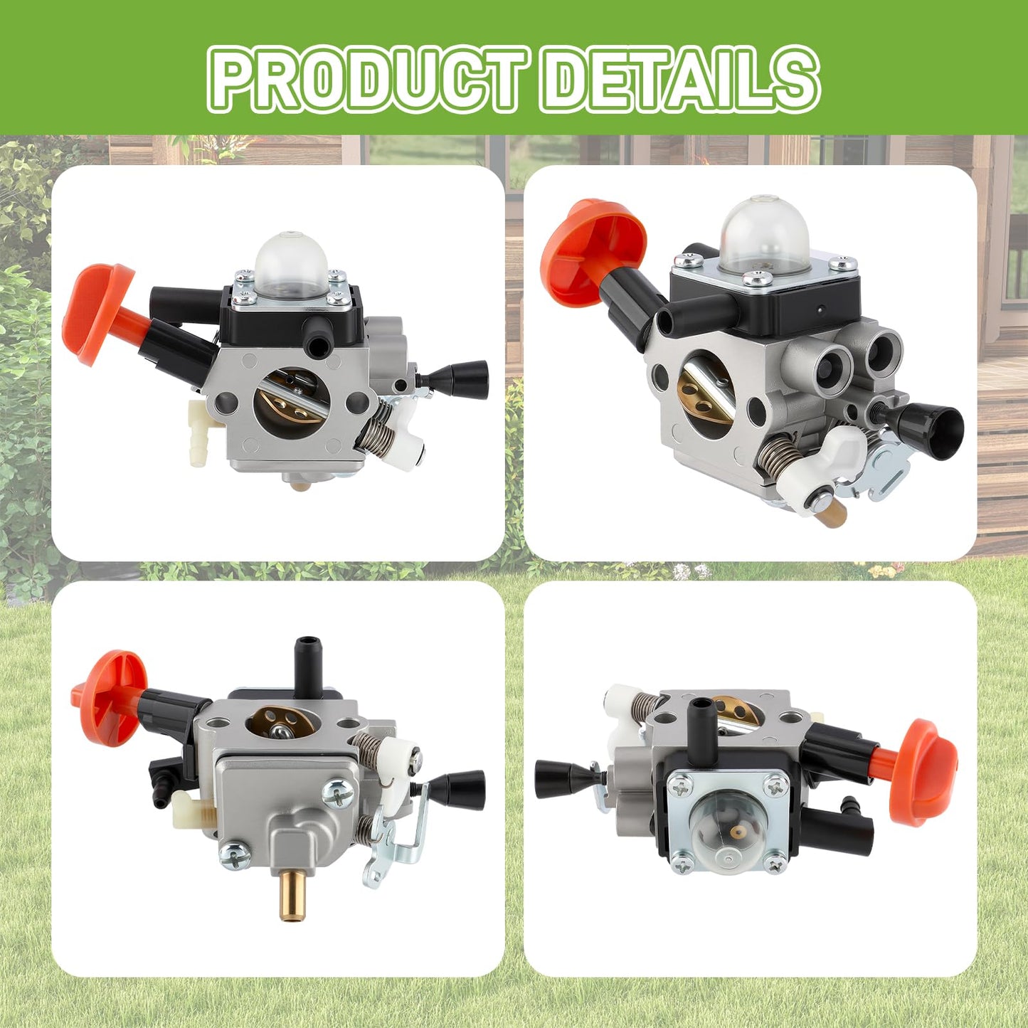 partszen 4180-120-0617 Carburetor for FS131R HT131 HT133 KM131R FS311 Trimmer