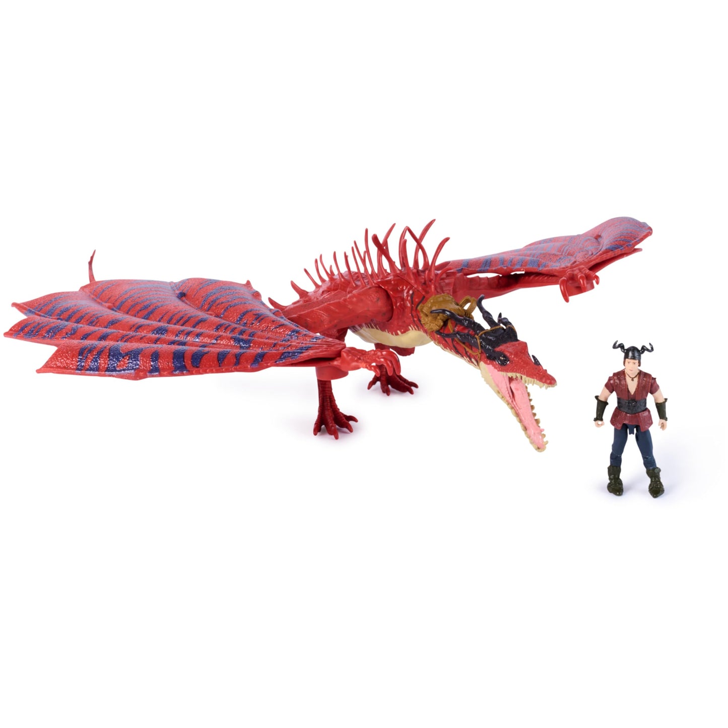 Dreamworks Dragons How to Train Your Dragon, Monstrous Nightmare and Snotlout, Viking Duo Action Figures, Kids Toys for Boys Ages 4 and up