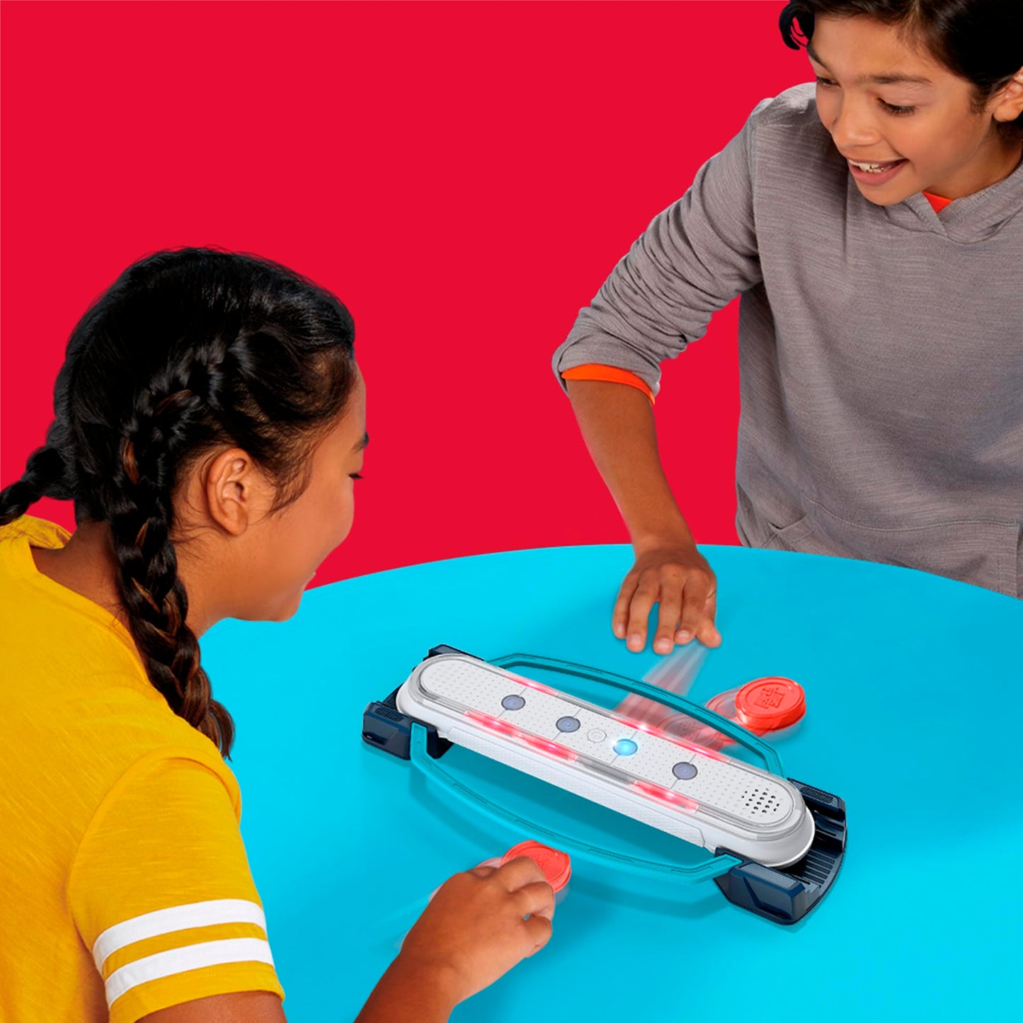 Hypershot Electronic Tabletop Hockey Game | 5 Games in 1 | Music, Lights, and Sounds | Ages 8 and Up | for 1 to 2 Players | Kids Board Games (English & French)