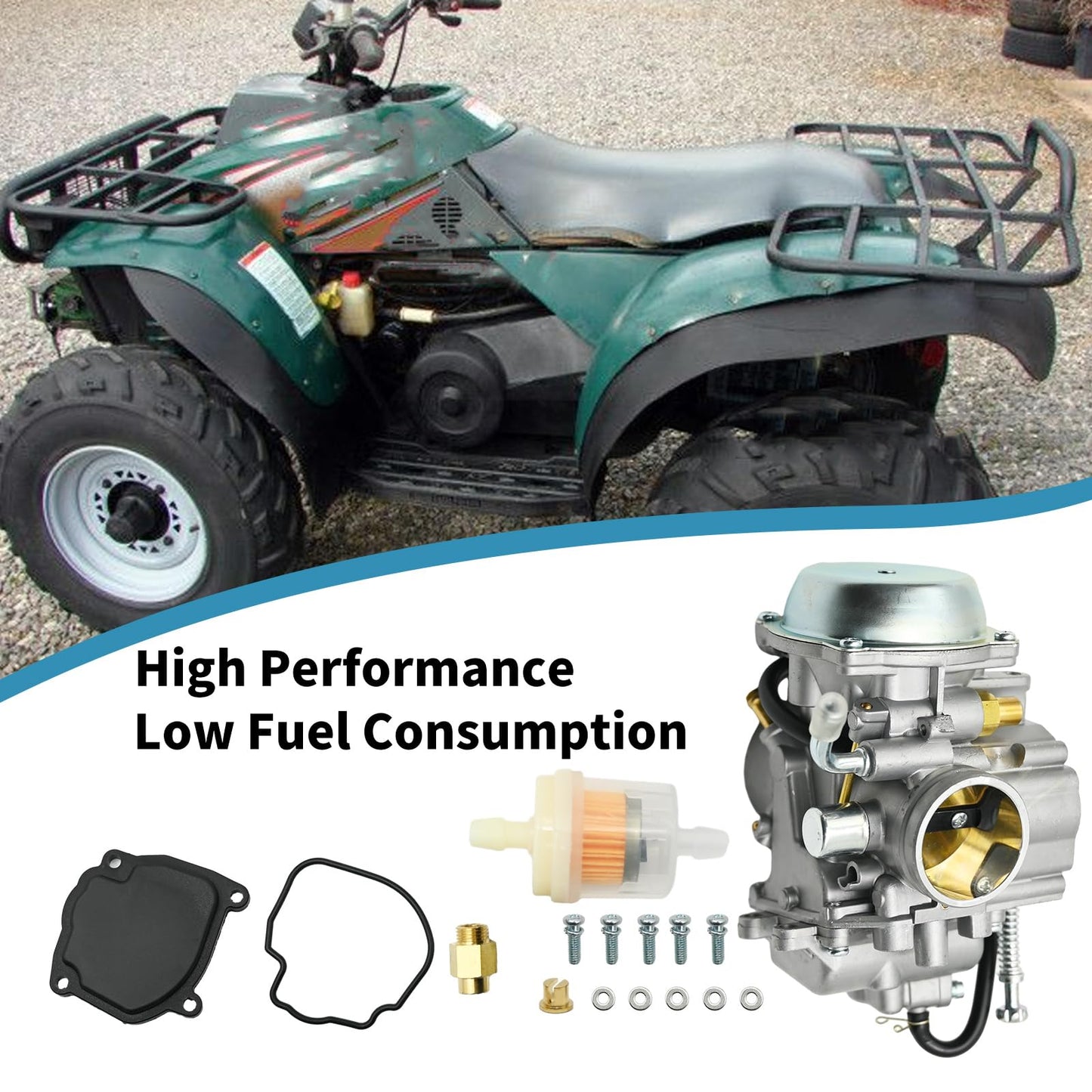 SYOWADA Carburetor Replacement For Polaris Magnum 325 330 425 500 Sportsman 450 500 600 700, Carb Replacement For Polaris Xplorer Big Boss Ranger 500