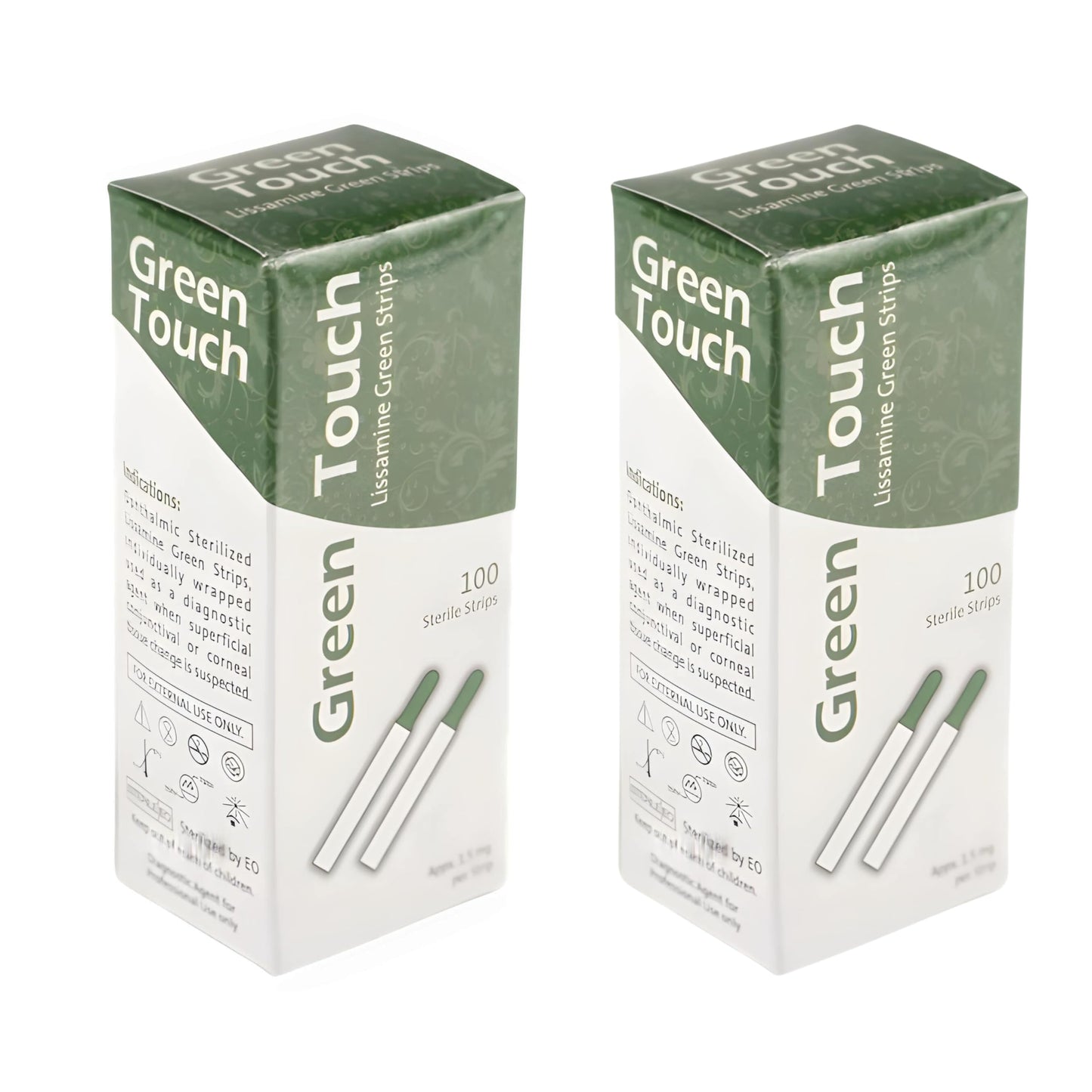 Ophthalmic Green Touch (Lissamine Green Strips) - 200 by KASHSURG